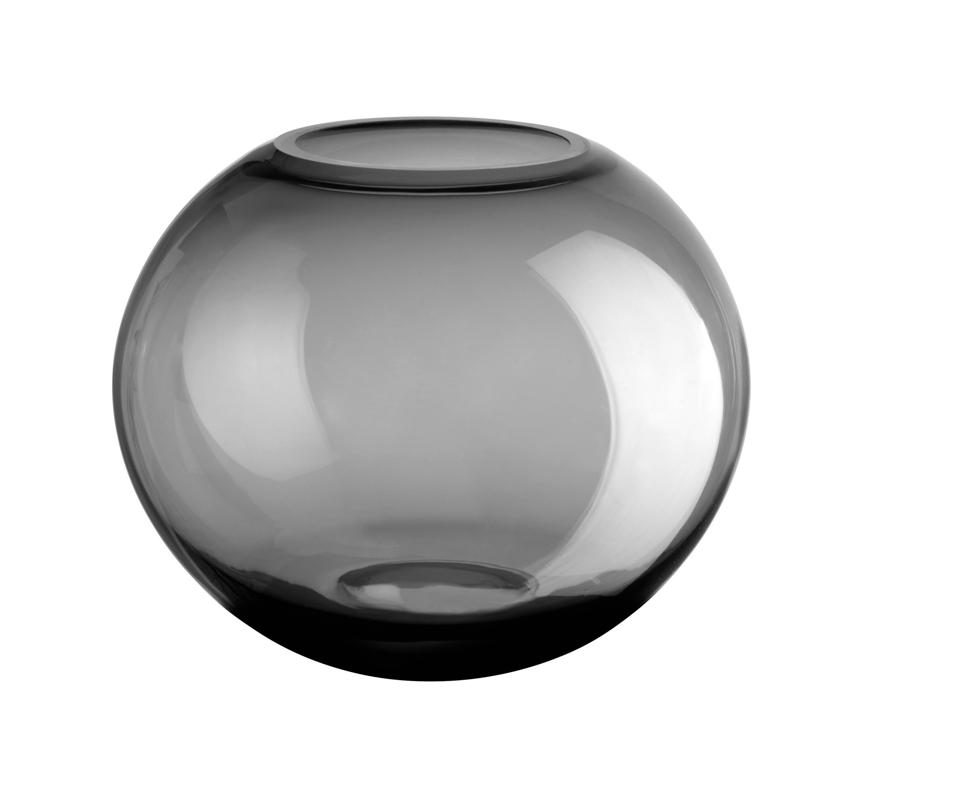 ASA Selection Vase BOLA in Farbe grau glänzend