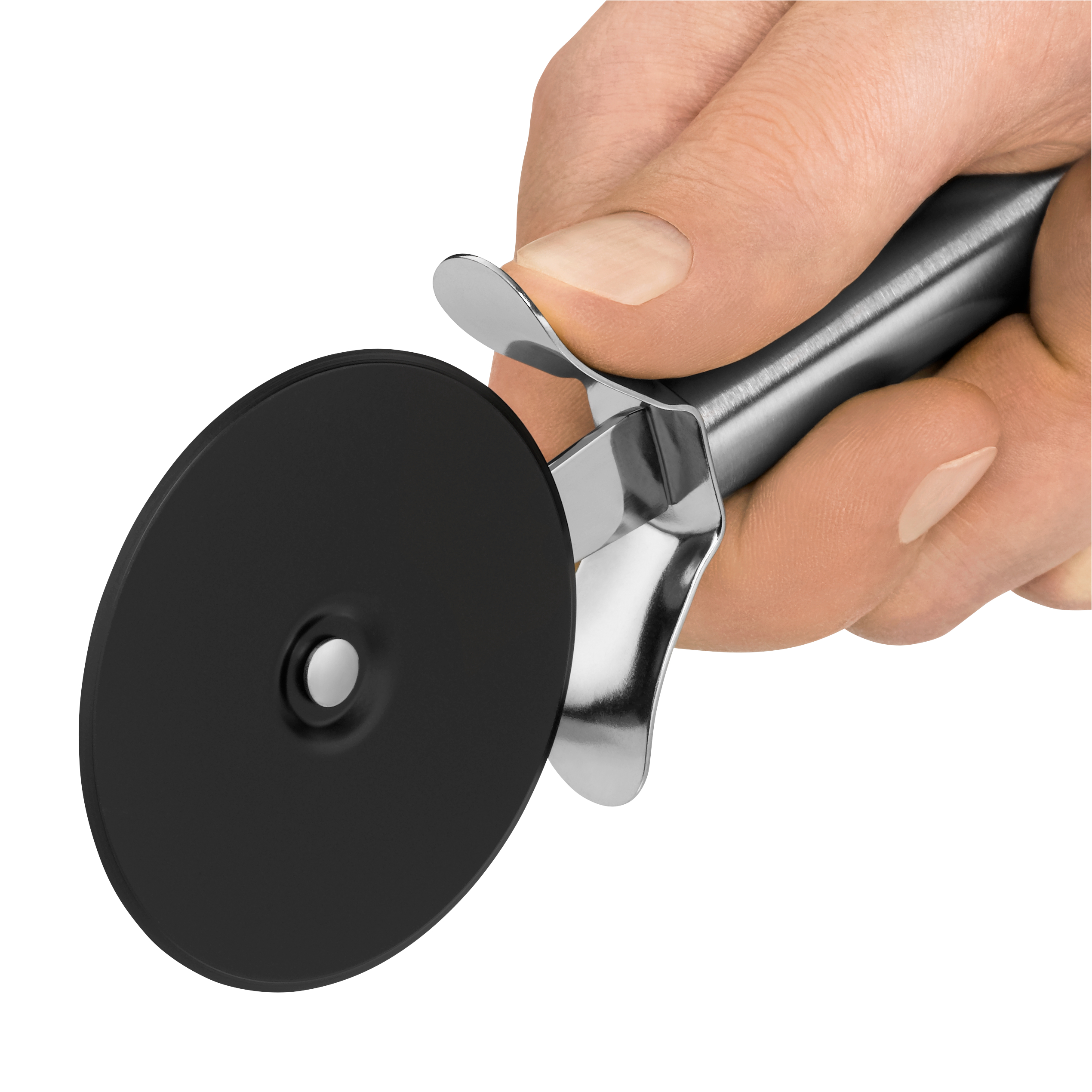 WMF Profi Plus Pizzaschneider, 20 cm in Edelstahl/schwarz