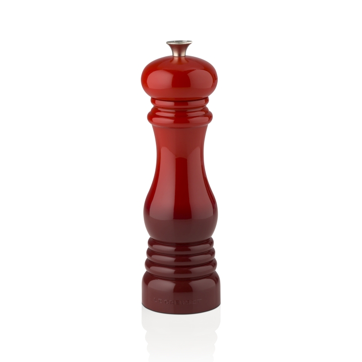 Le Creuset Pfeffermühle in Farbe Kirschrot