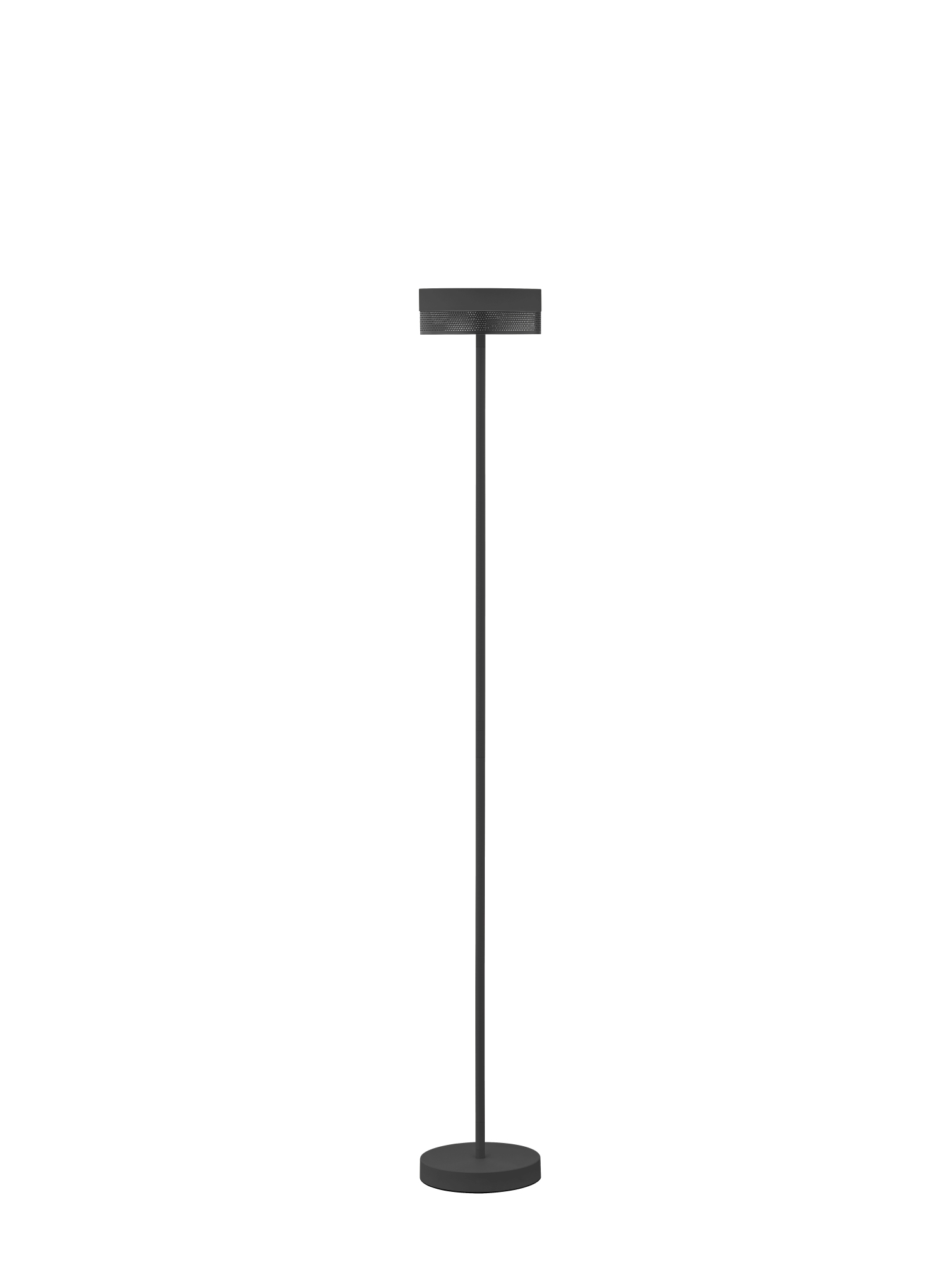 LED-Akkuleuchte  in schwarz mit Tastdimmer