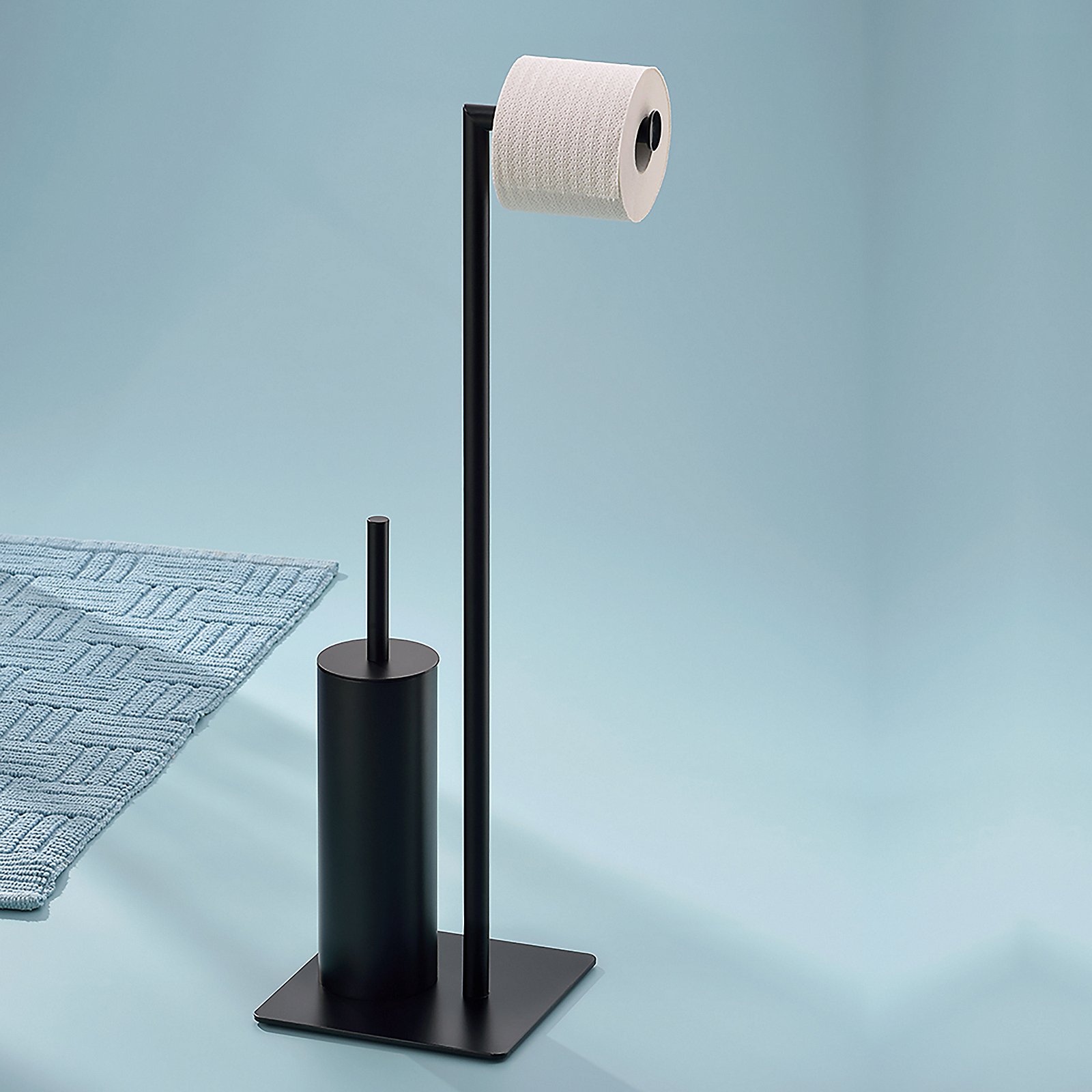 Kela Toilettengarnitur STYLE in Farbe Schwarz