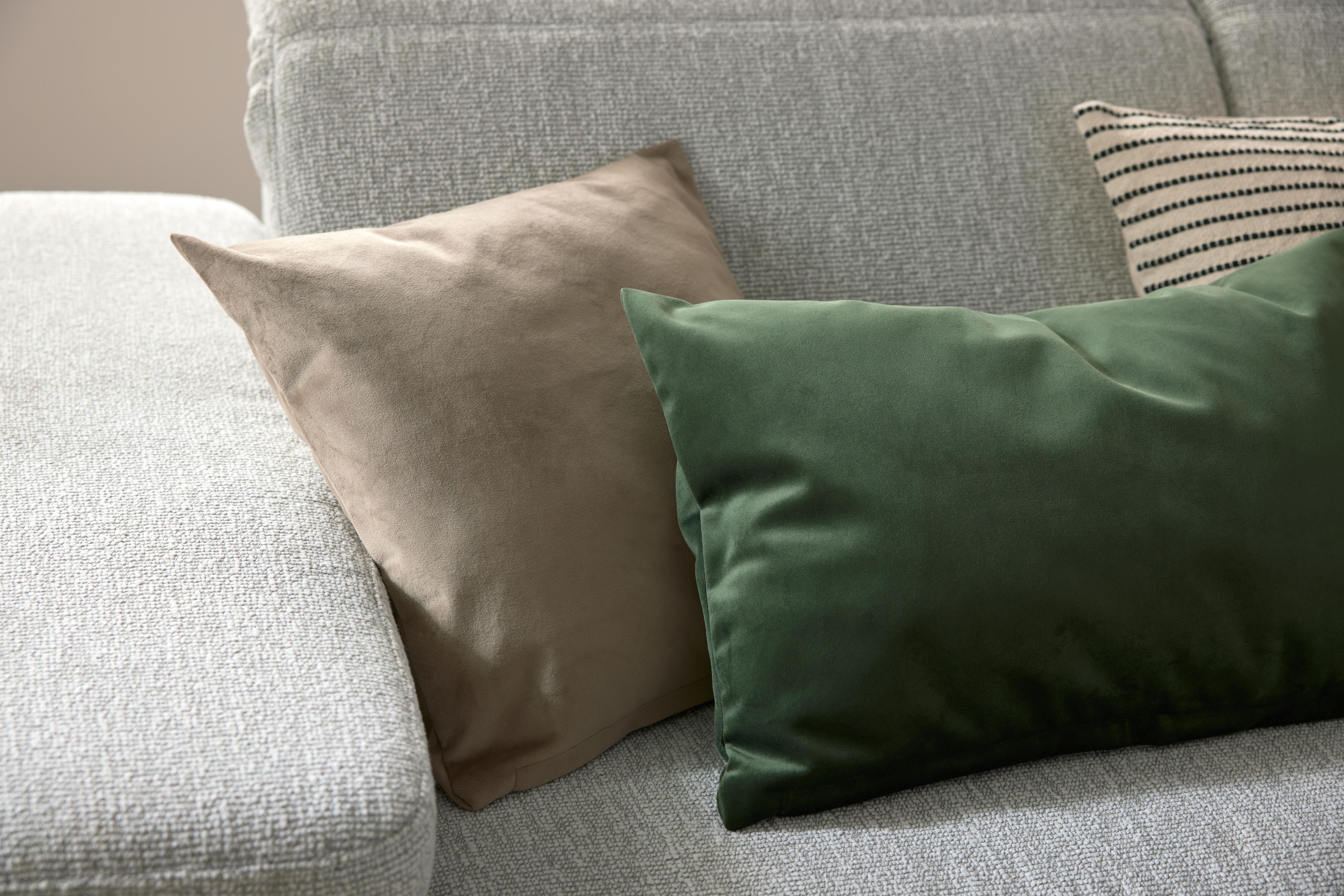 Interliving Kissenhülle IL-9120 ca. 40x60cm in Farbe Taupe