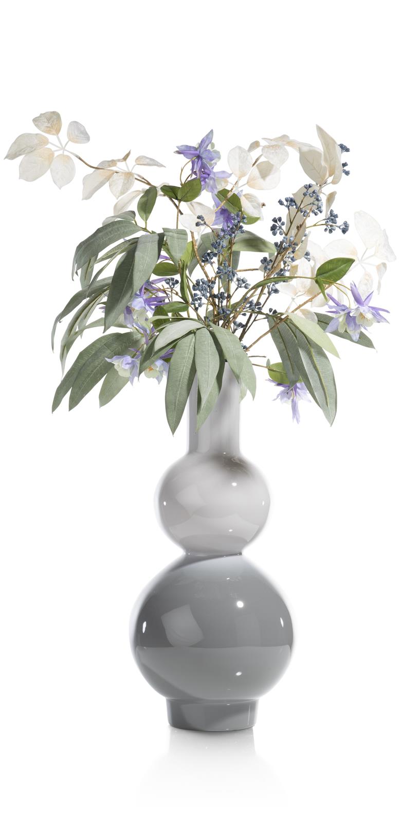 Coco Maison Vase Stormy  H56cm 47818-GRY