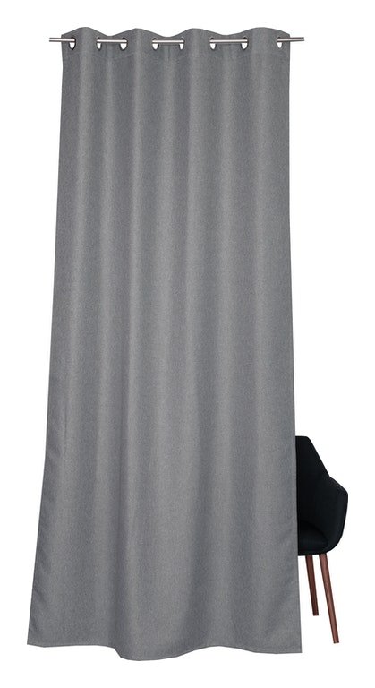 SCHÖNER WOHNEN-Kollektion Schöner Wohnen Vorhang Opaco in hellgrau ca. 140 x 250 cm