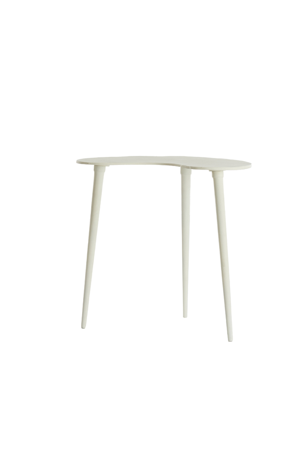 Light & Living Beistelltisch LINOS in Farbe creme, Moebel, Tabelle, Esstisch, Kaffeetisch, Schreibtisch