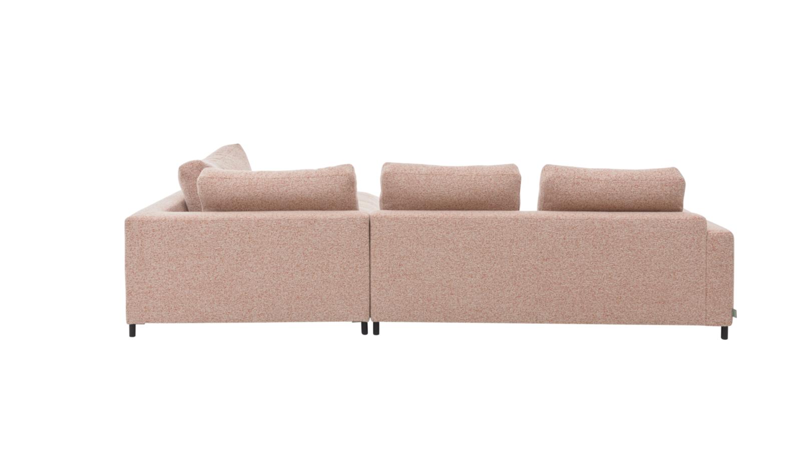 Roomio Polsterecke NO. 4103 ca. 301x223cm in Stoff Donna rusty melange