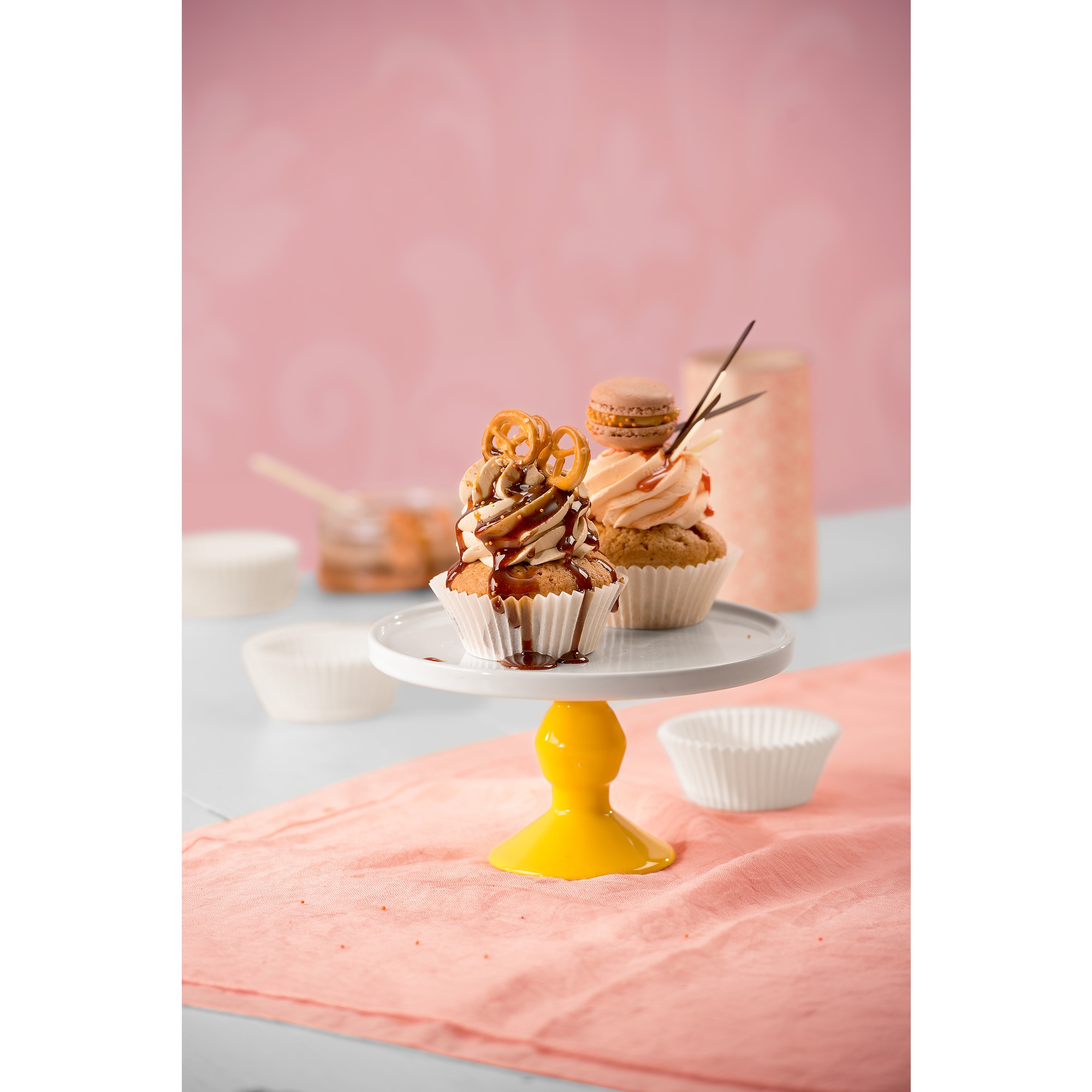 Kaiser Muffin-Papierbackförmchen-Set 200 in weiß