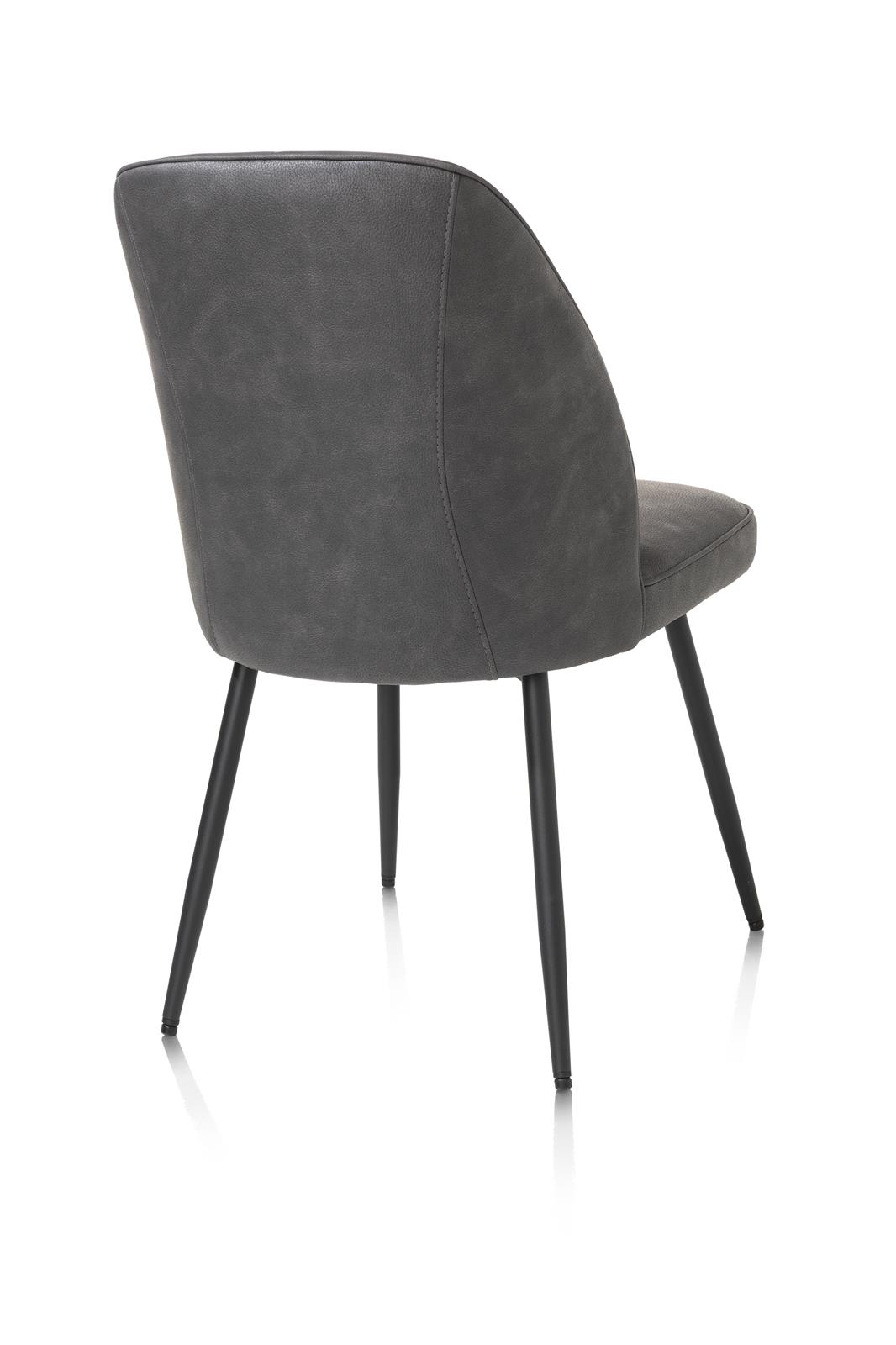 Henders & Hazel Stuhl LEO ca. B52 H87 T51 cm in Stoff Microf. Pala anthrazit