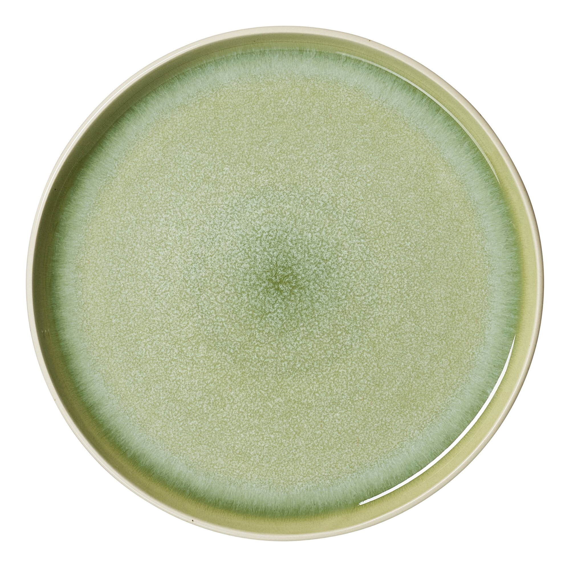 Ritzenhoff & Breker Dessertteller SKOG 20cm aus Steingut grünöbeige