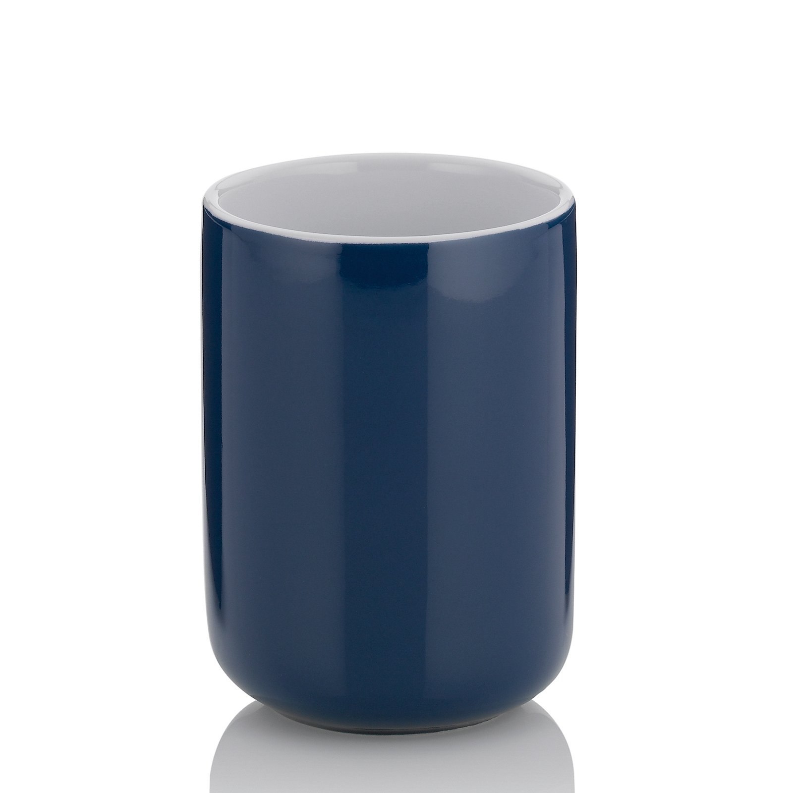 Kela  Becher ISABELLA in Farbe indigoblau, Pokal, Zylinder, Töpferei, Kunst, Porzellan