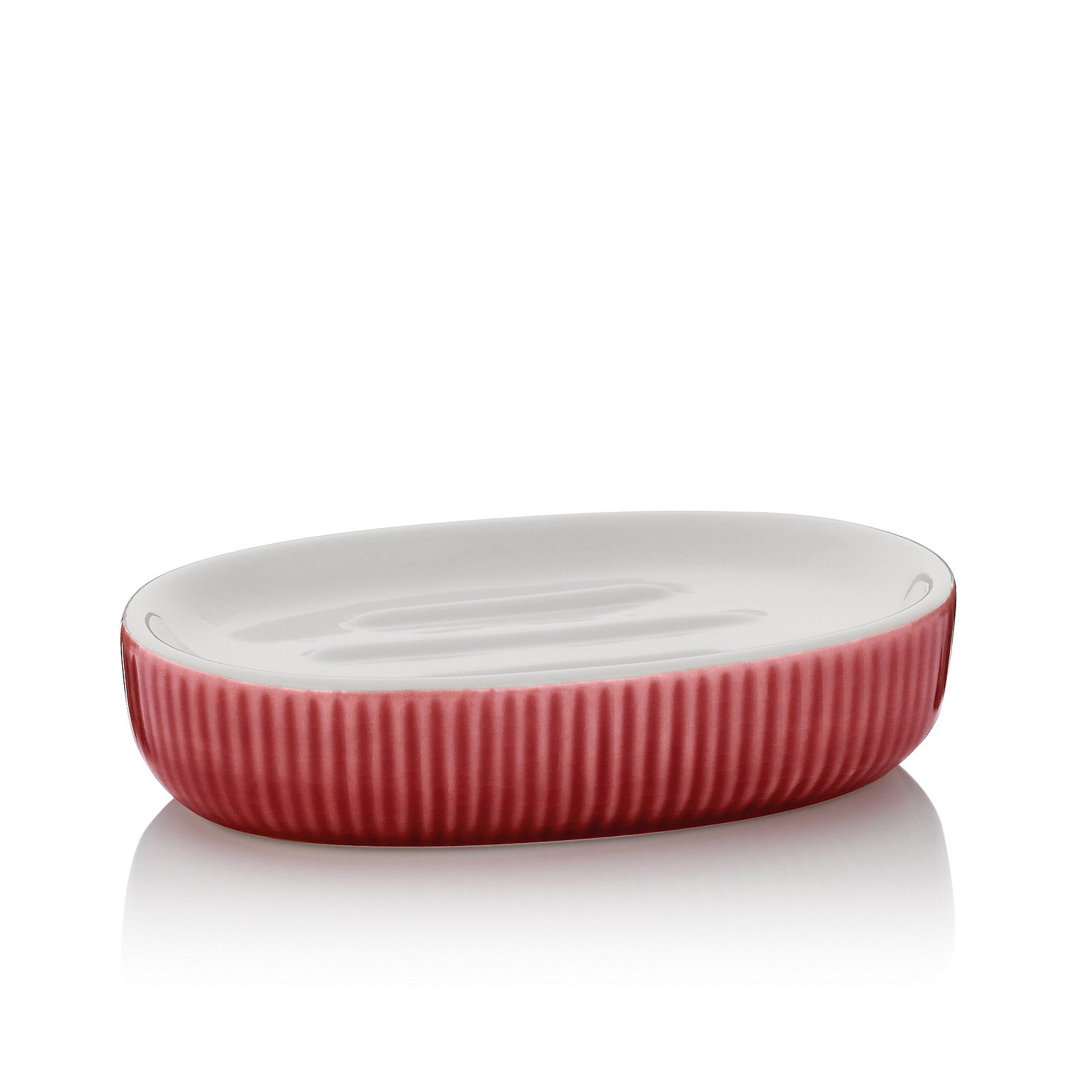 Kela  Seifenschale AVA in Farbe himbeerrot