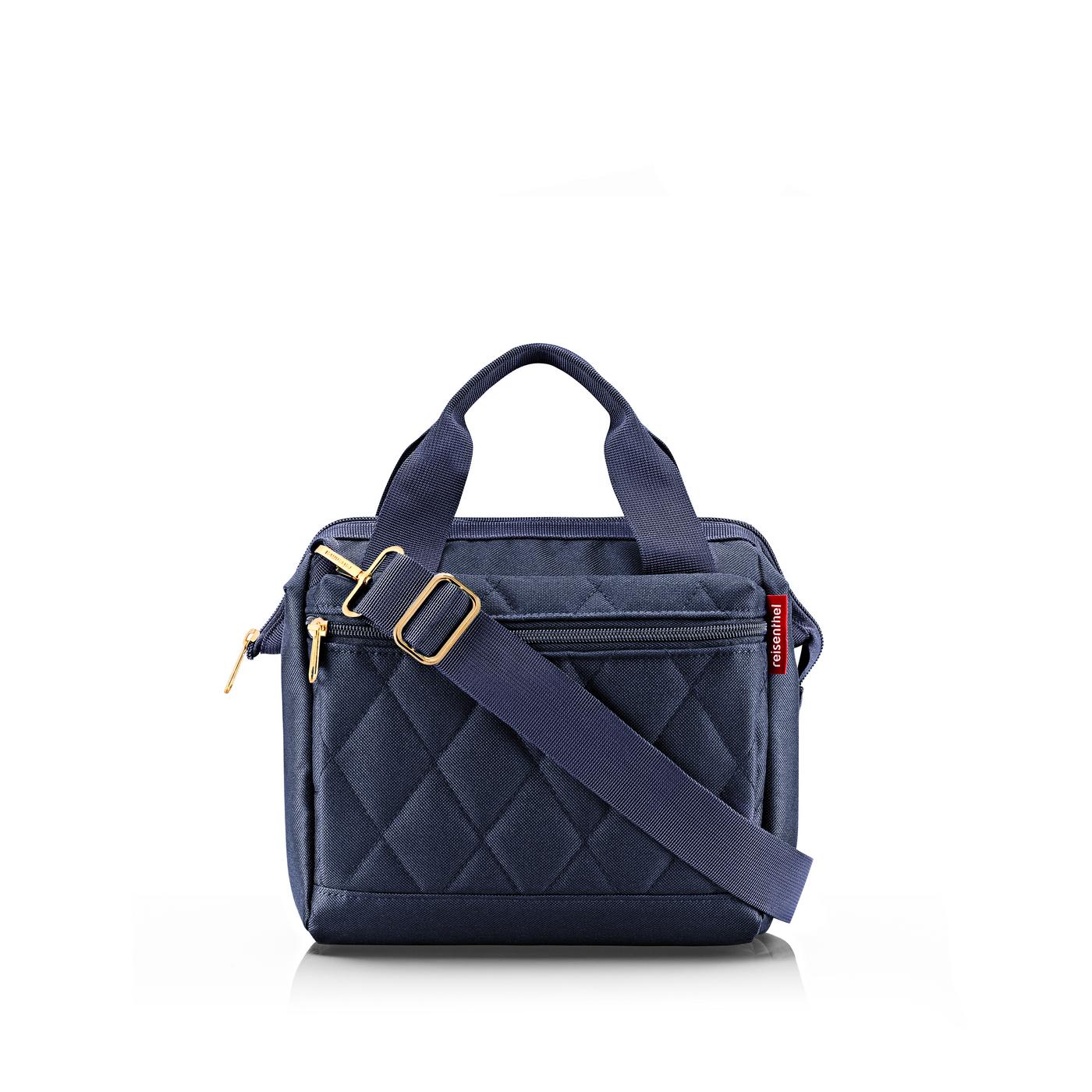 Reisenthel ALLROUNDER CROSS in Farbe rhombus midnight gold