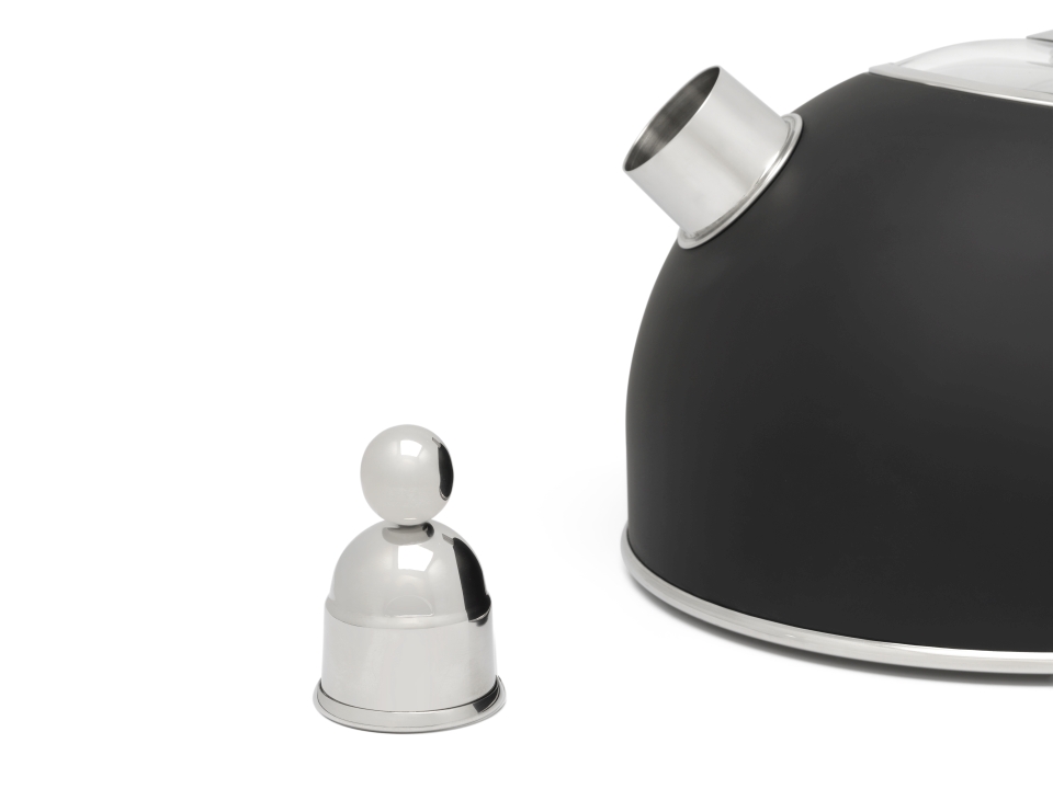 Bredemeijer Flötenkessel Universal 2,5 Liter in Farbe schwarz