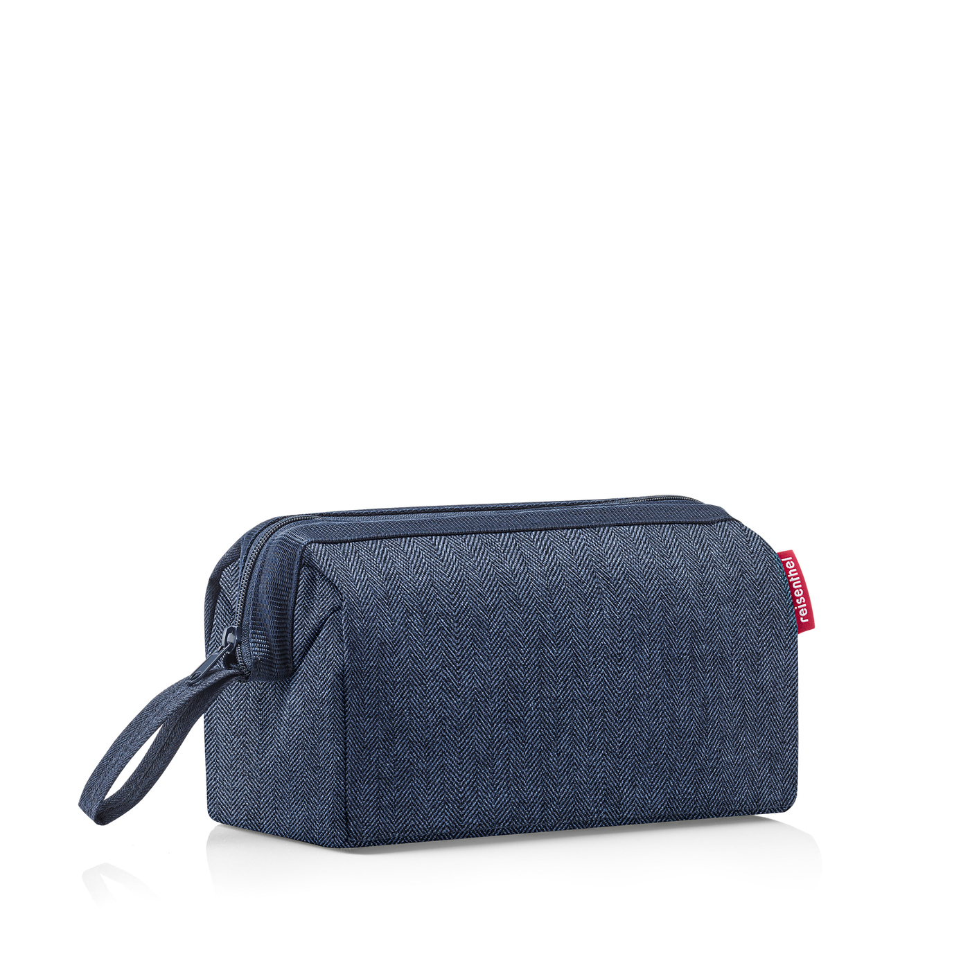 Reisenthel TRAVELCOSMETIC in Farbe herringbone dark blue, Zubehor, Tasche, Handtasche