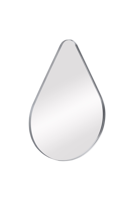 Mirrors & More Spiegel BRITTA ca. 80x100cm in Farbe Silber