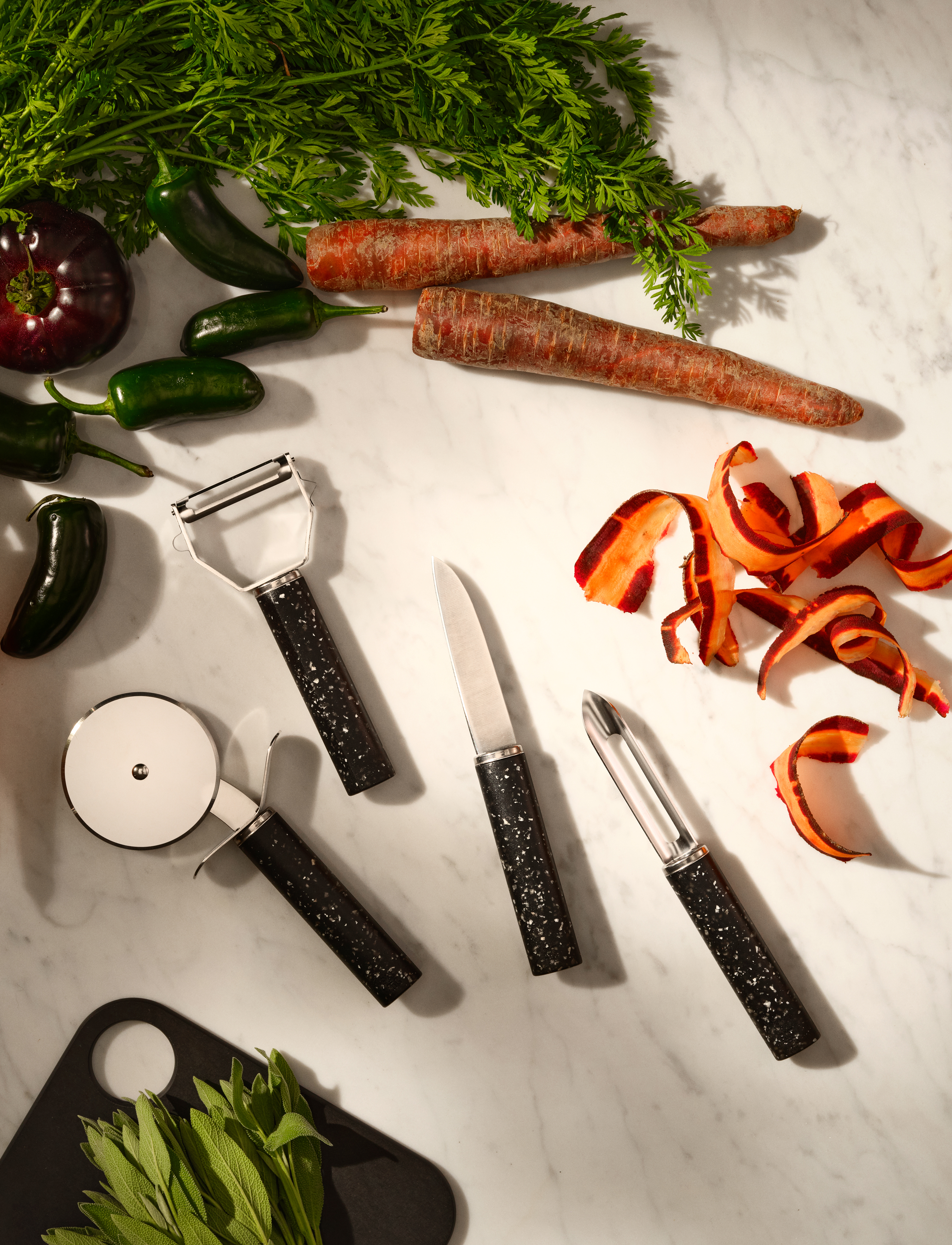 Stelton Schälmesser REDO in Farbe black