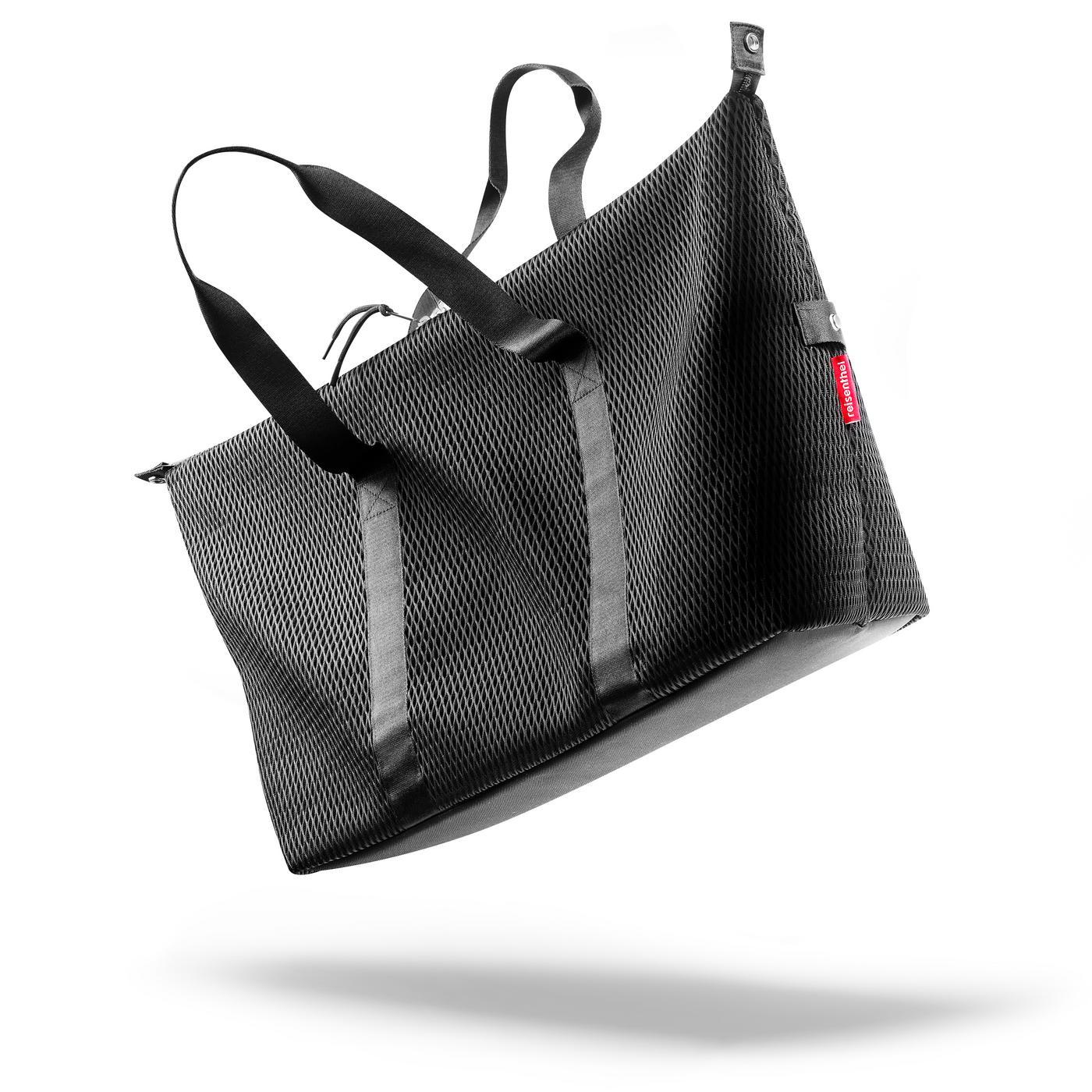 Reisenthel EXTRALITE WEEKENDER L in Farbe mesh black, Tasche, Tragetasche, Zubehör, Handtasche