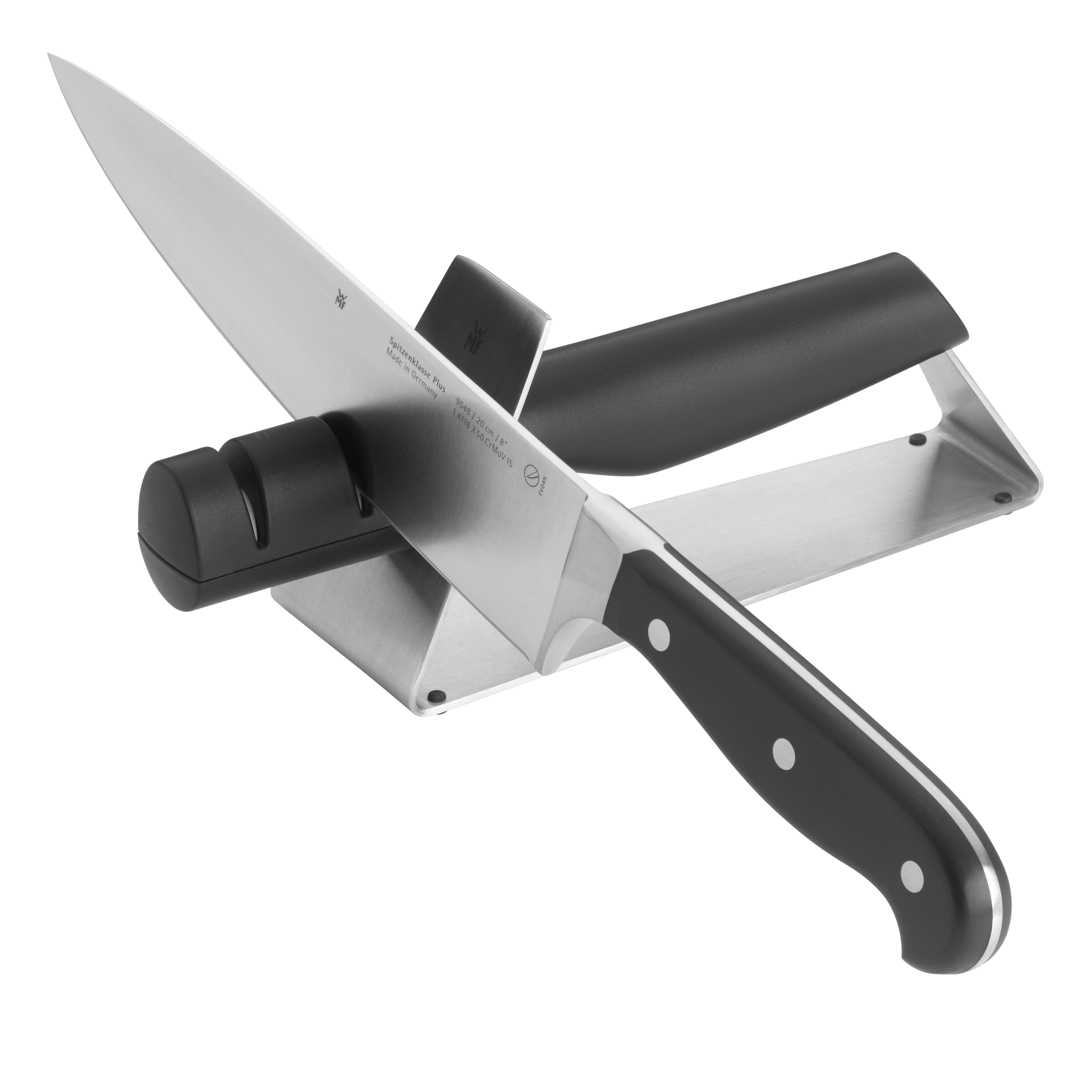 WMF Gourmet Messerschärfer in schwarz