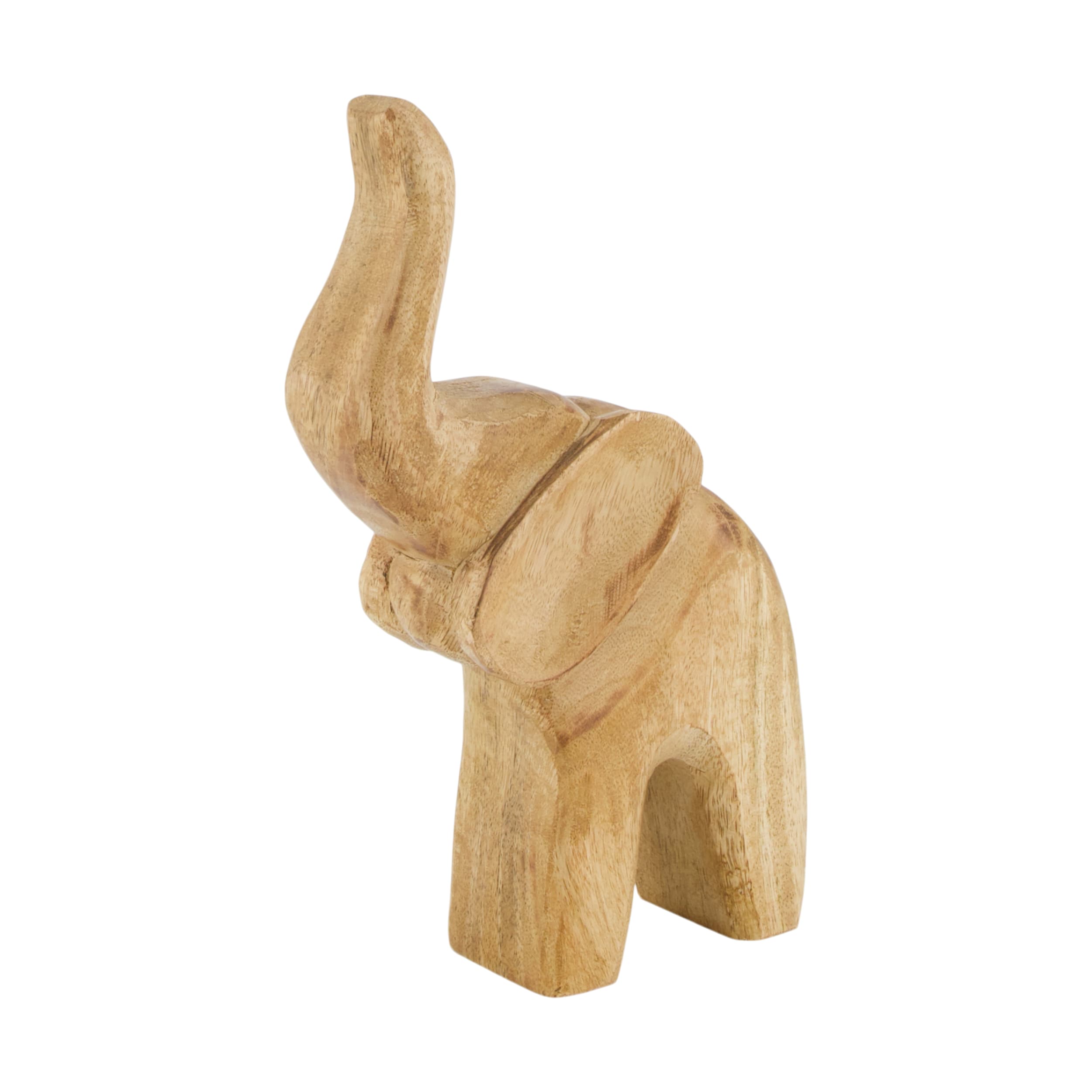 Dijk Natural Collections Figur Mangholz natur, Kissen, Dekoration für Zuhause, Sperrholz, Holz, Figur