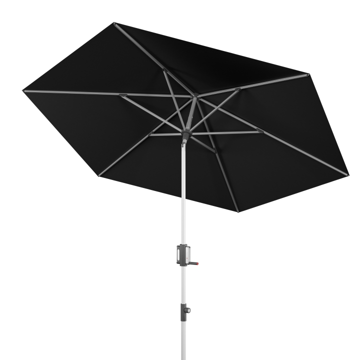 Doppler Kurbelschirm KNIRPS in ca. 290cm in Farbe Schwarz