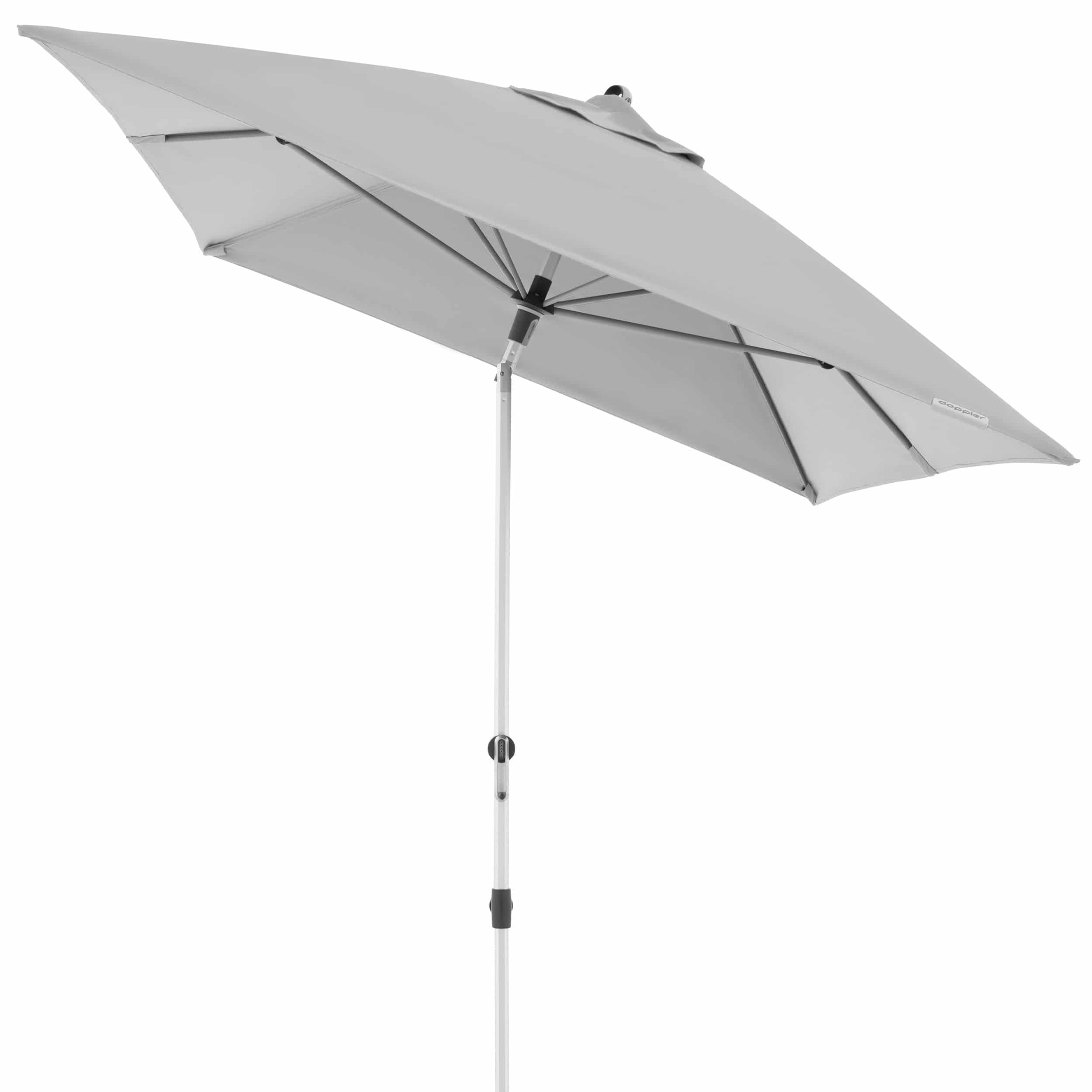 Doppler Kurbelschirm EXPERT ca. 300x200cm in Farbe hellgrau