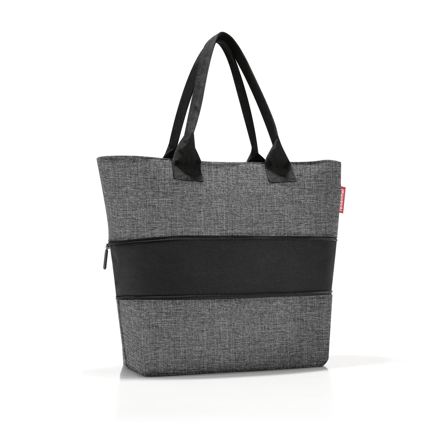 Reisenthel SHOPPER E1 in Farbe twist silver, Tasche, Tragetasche, Zubehör, Handtasche