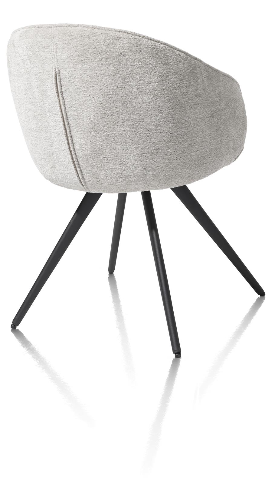 XOOON Armstuhl  Owen  48531-KIE Stoff Kiesel