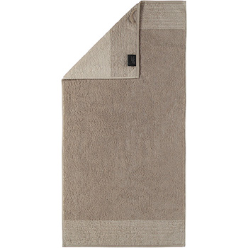 Cawö Duschtuch TWO-TONE 80x150cm in Farbe sand