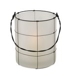 Boltze Windlicht Ipura, H 18,5 IPURA in Materialmix