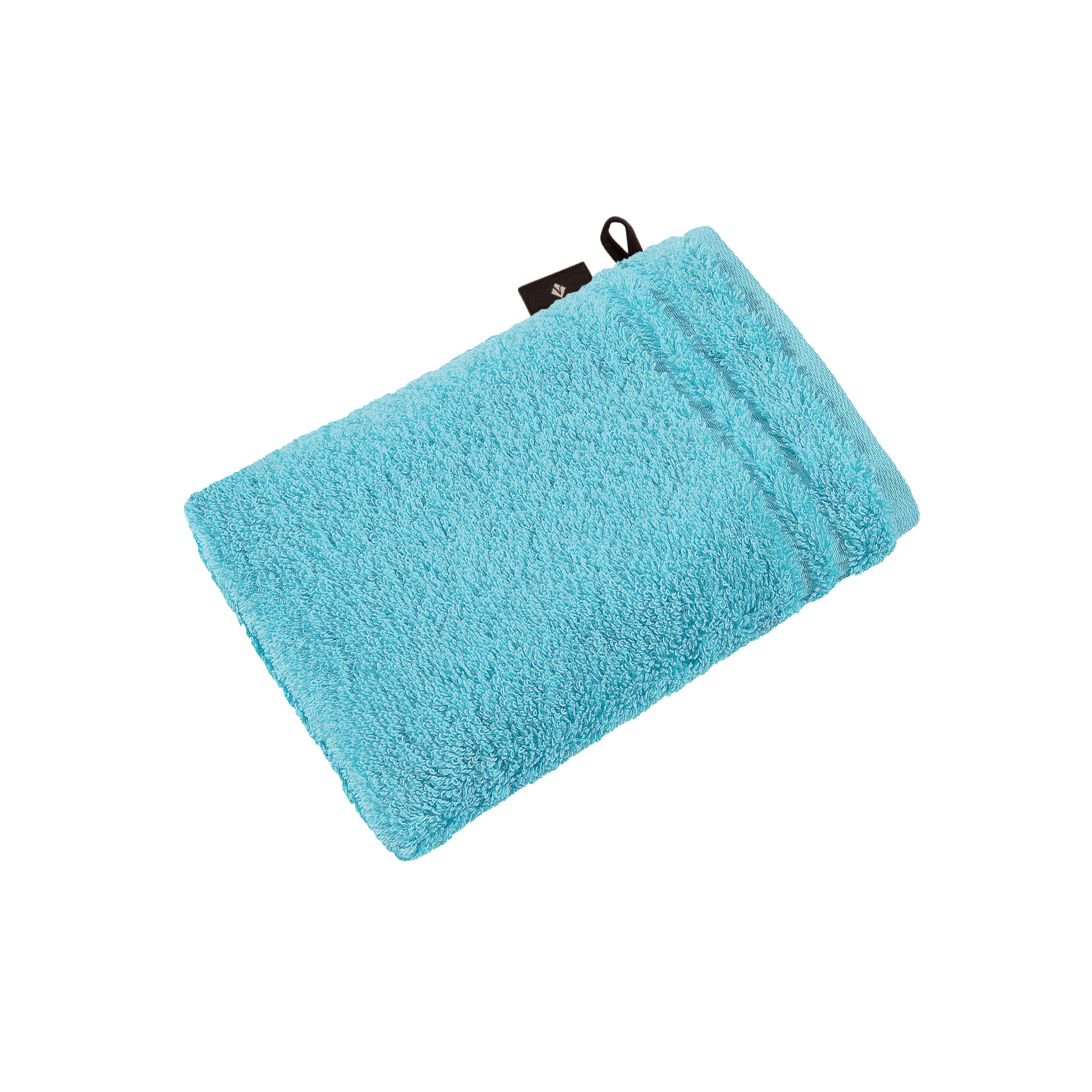 Vossen Waschhandschuh Vienna Style Supersoft ca. 16x22cm in Farbe light azure