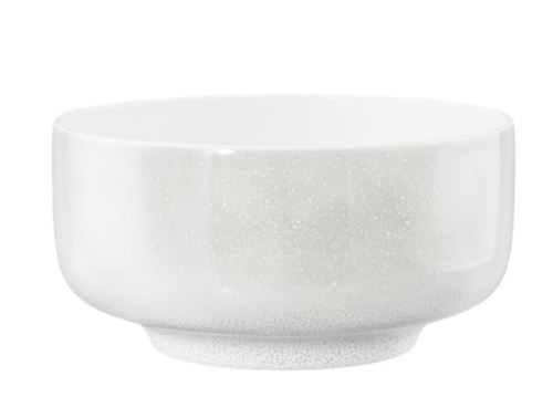 Seltmann Weiden Schüssel rund 20cm Sento Home 10911 Aura white , Schale, Suppenschüssel, Kunst, Porzellan, Töpferei