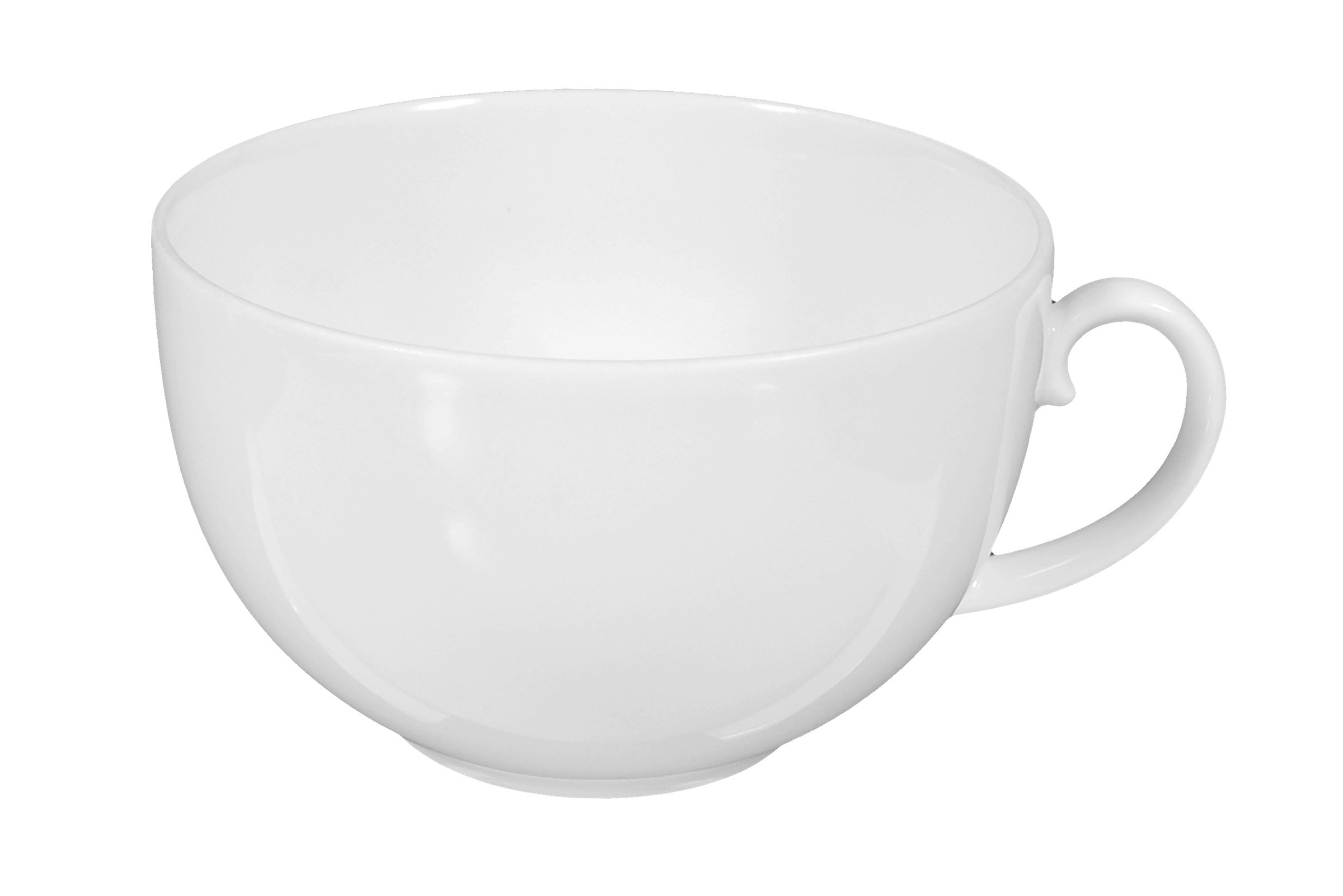 Seltmann Weiden Milchkaffeeobertasse 0,35 l Rondo/Liane 7 weiß