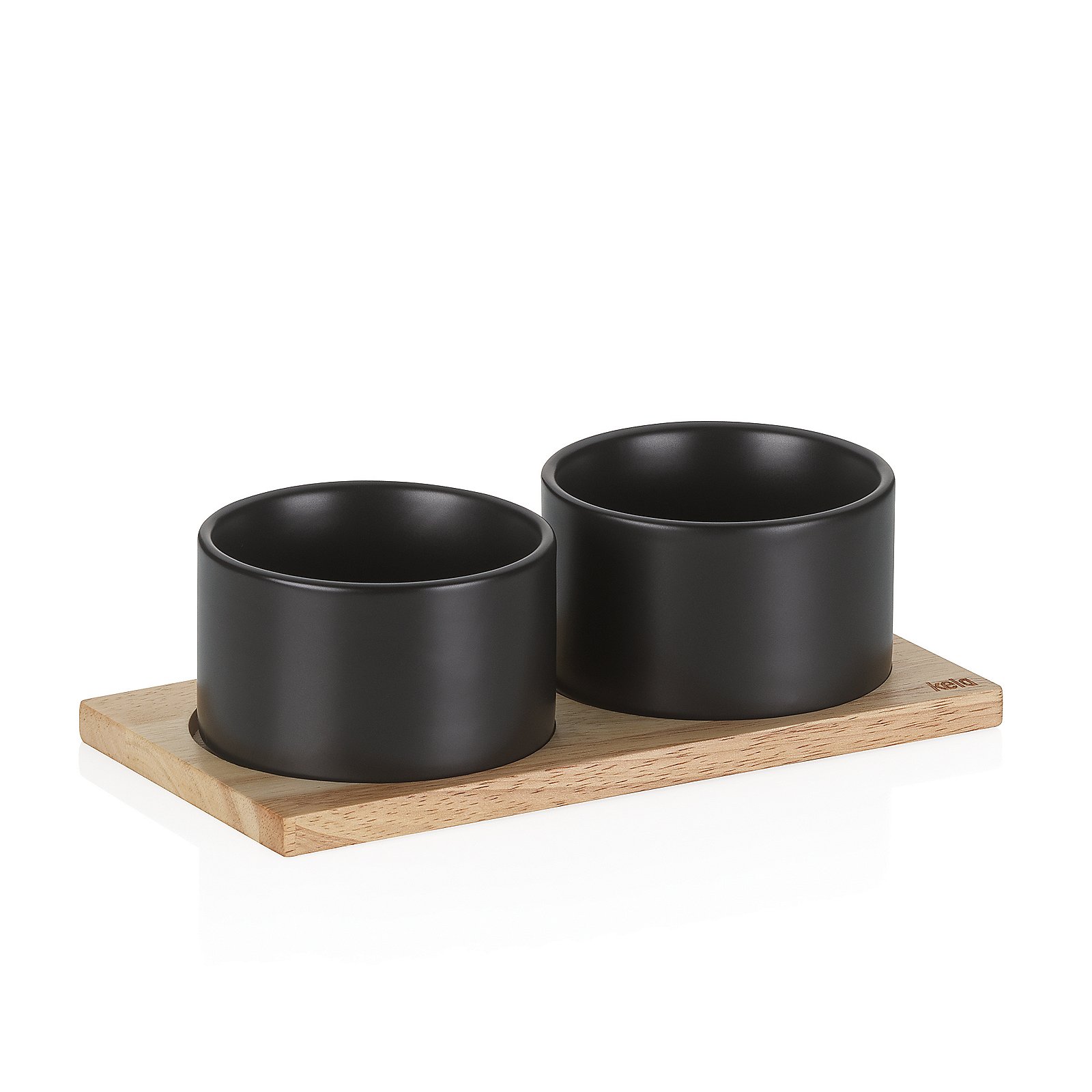 Kela Schalen-Set Gunten 3 teilg. GUNTEN in schwarz, Schale, Kochgeschirr, Topf