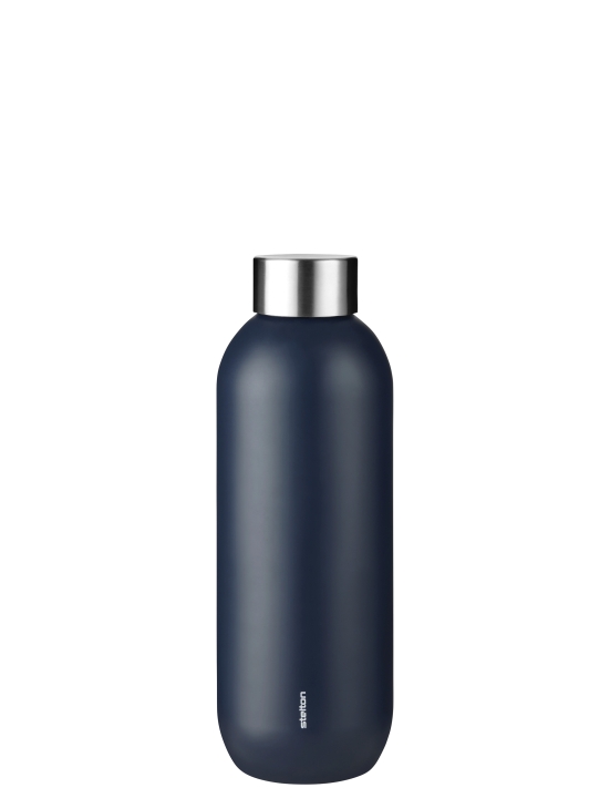 Stelton Isolierflasche Keep Cool 0,6 Liter in Farbe soft deep ocean