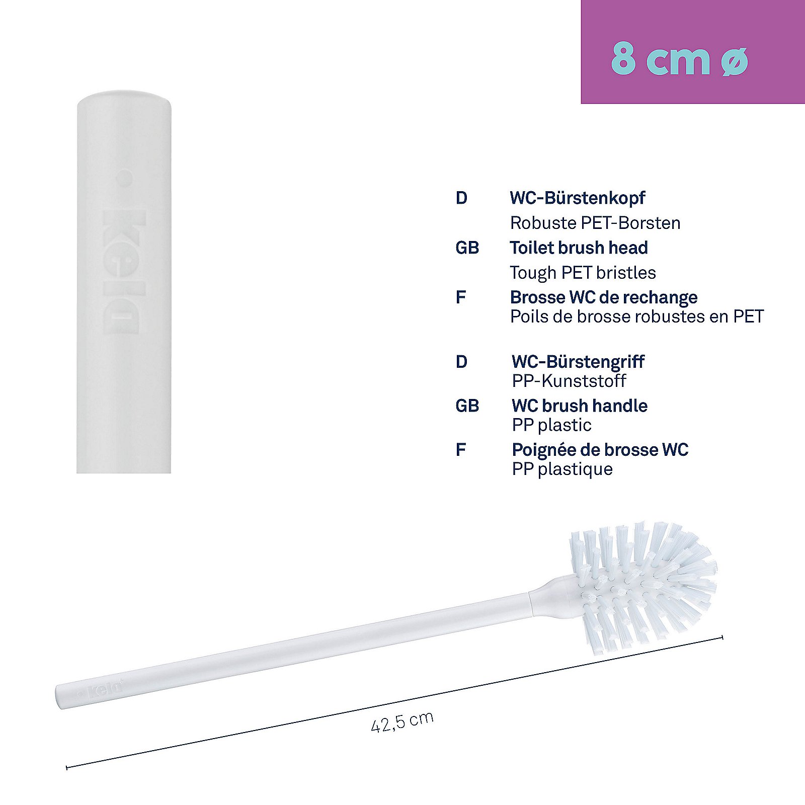 Kela WC-Bürste La Brosse LA BROSSE in , Pinsel, Gerät, Werkzeug