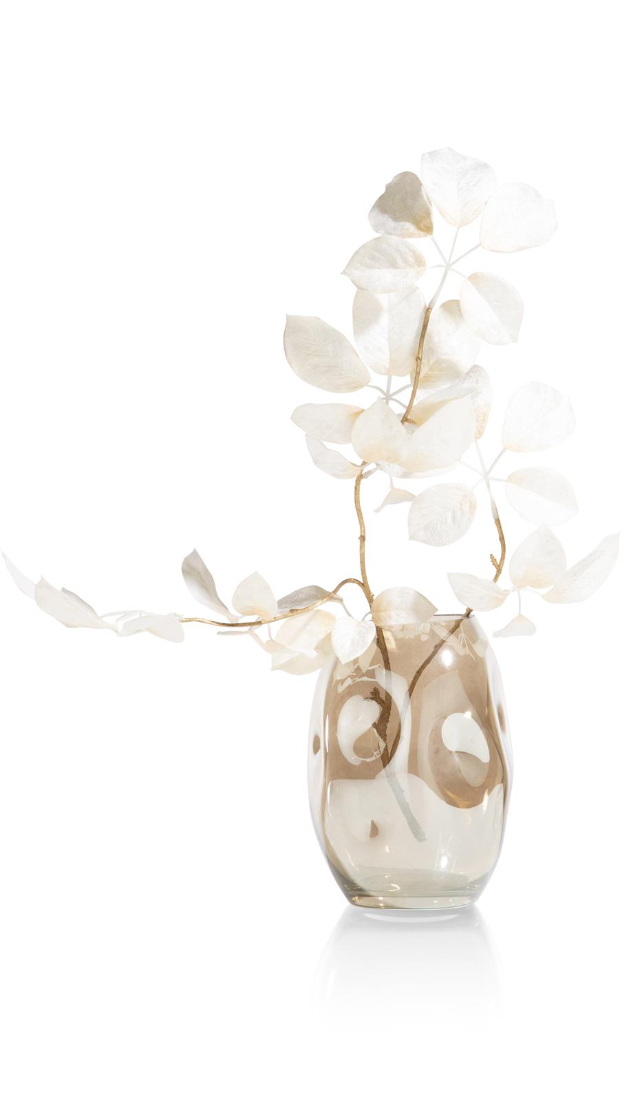 Coco Maison Vase Don H19cm - grau 48208-GRY