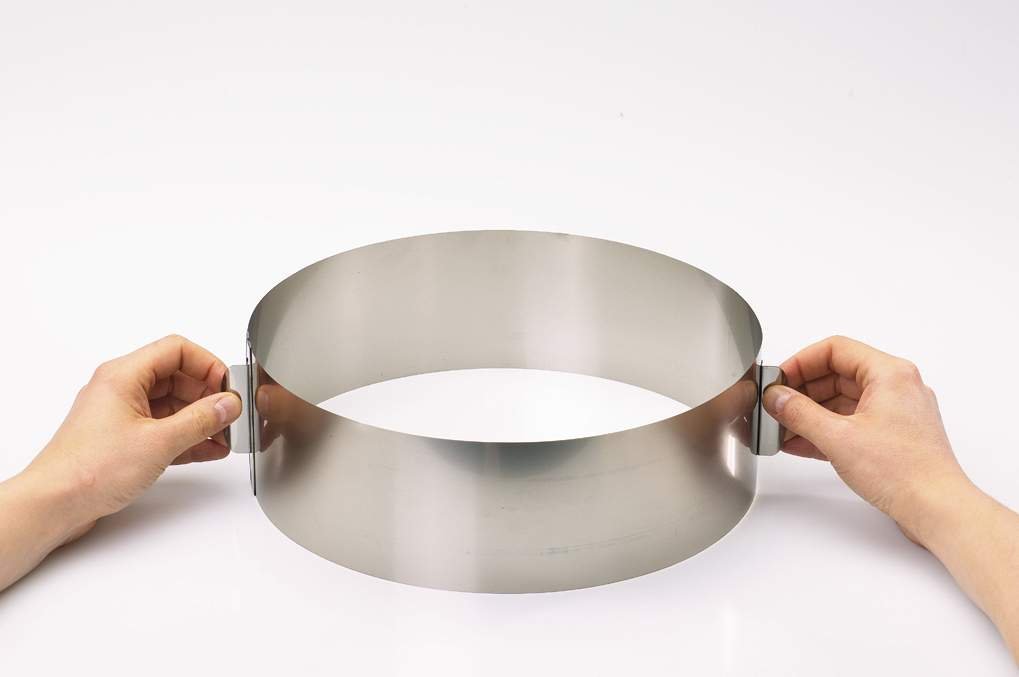 GEFU Tortenring Tondo silber