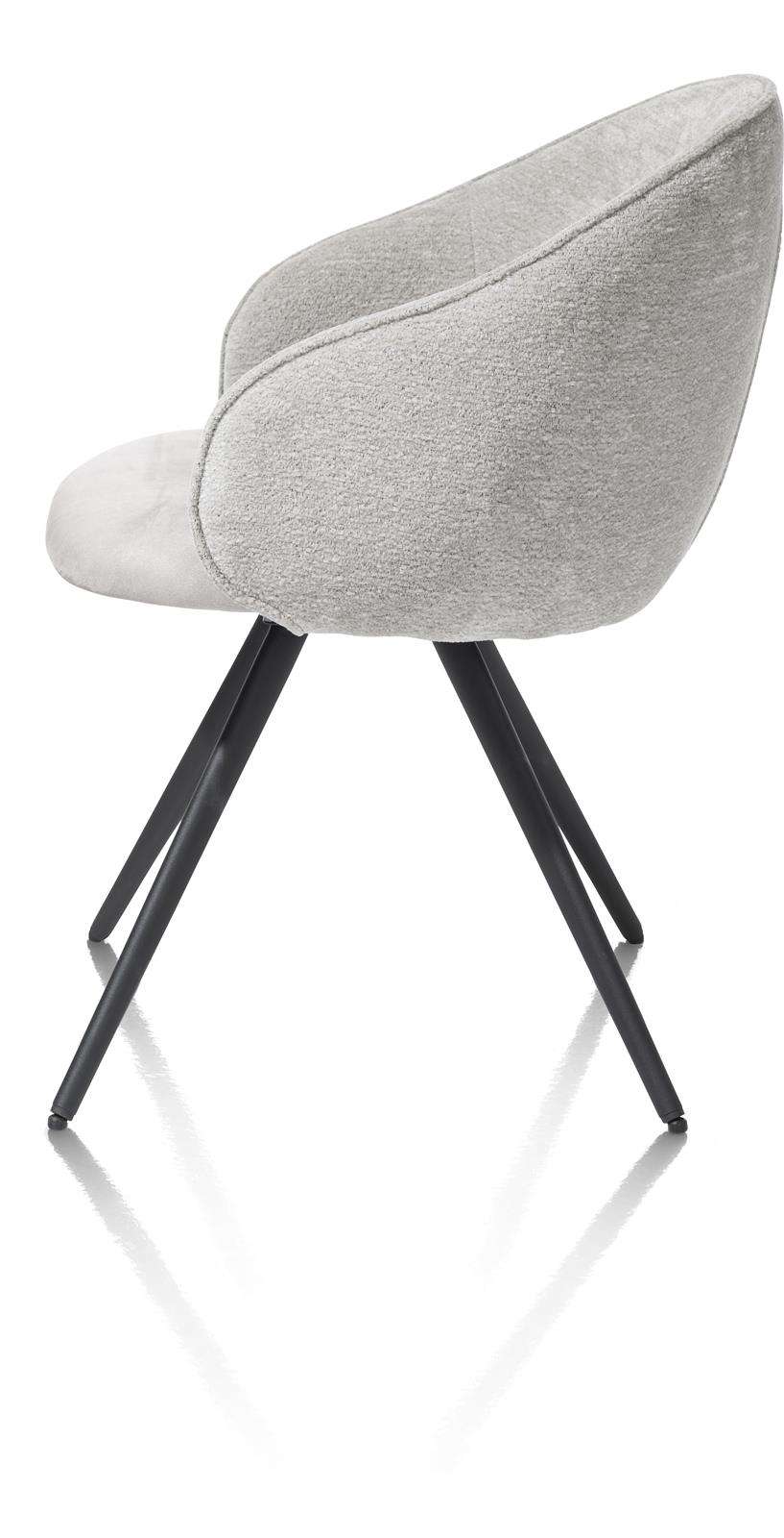 XOOON Armstuhl  Owen  48531-KIE Stoff Kiesel