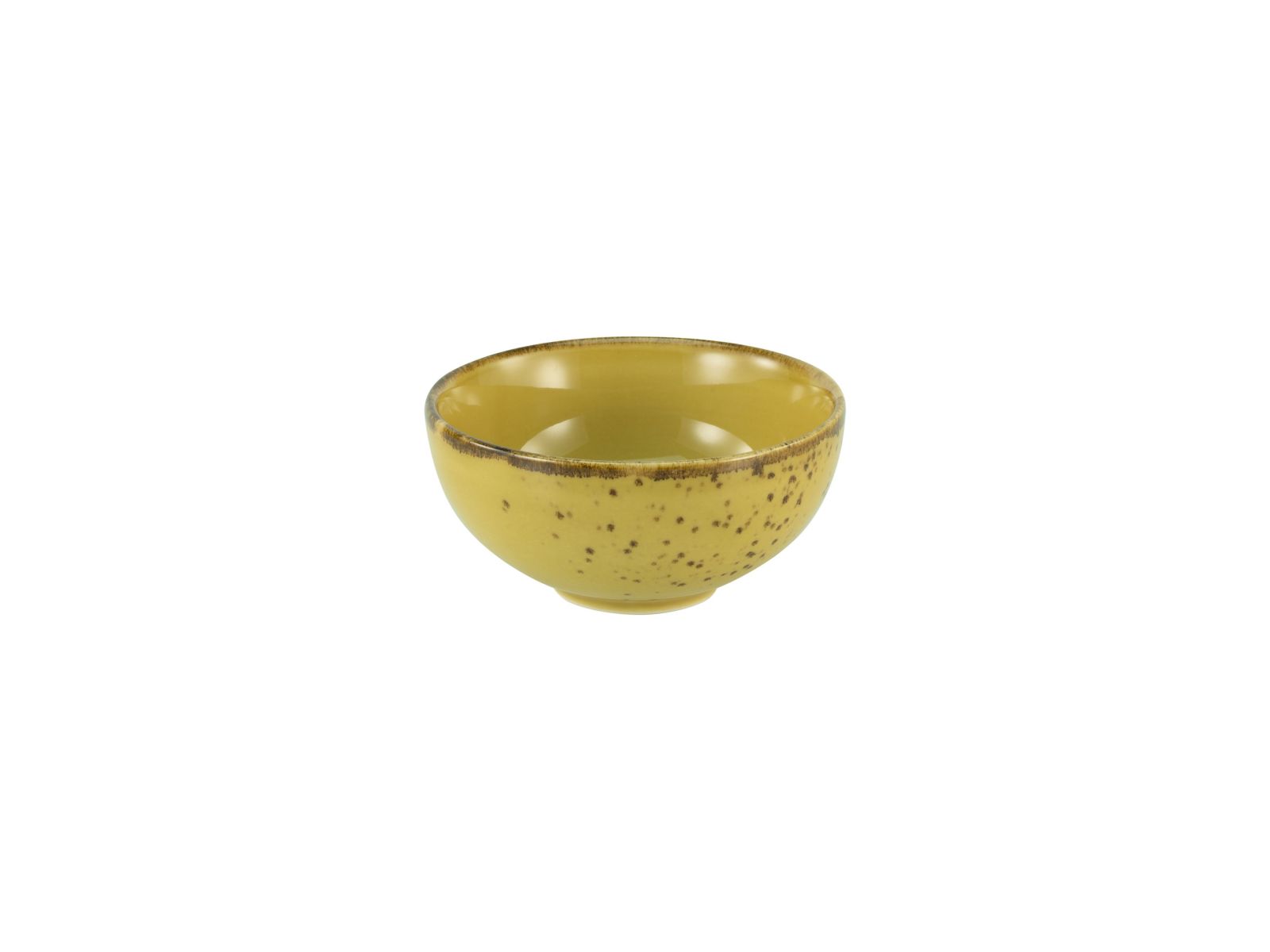 CreaTable Sojaschale Nature Collection in Farbe Curry glänzend
