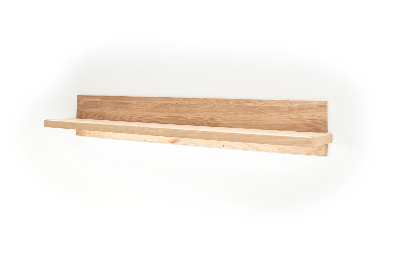 Wandboard BARCELONA in Holzfarben, Ablage, Holz, Bank, Mobiliar