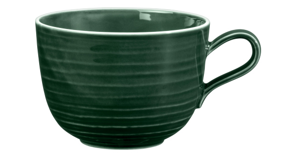 Seltmann Weiden Milchkaffeeobertasse 0,38 l Terra 3 Moosgrün