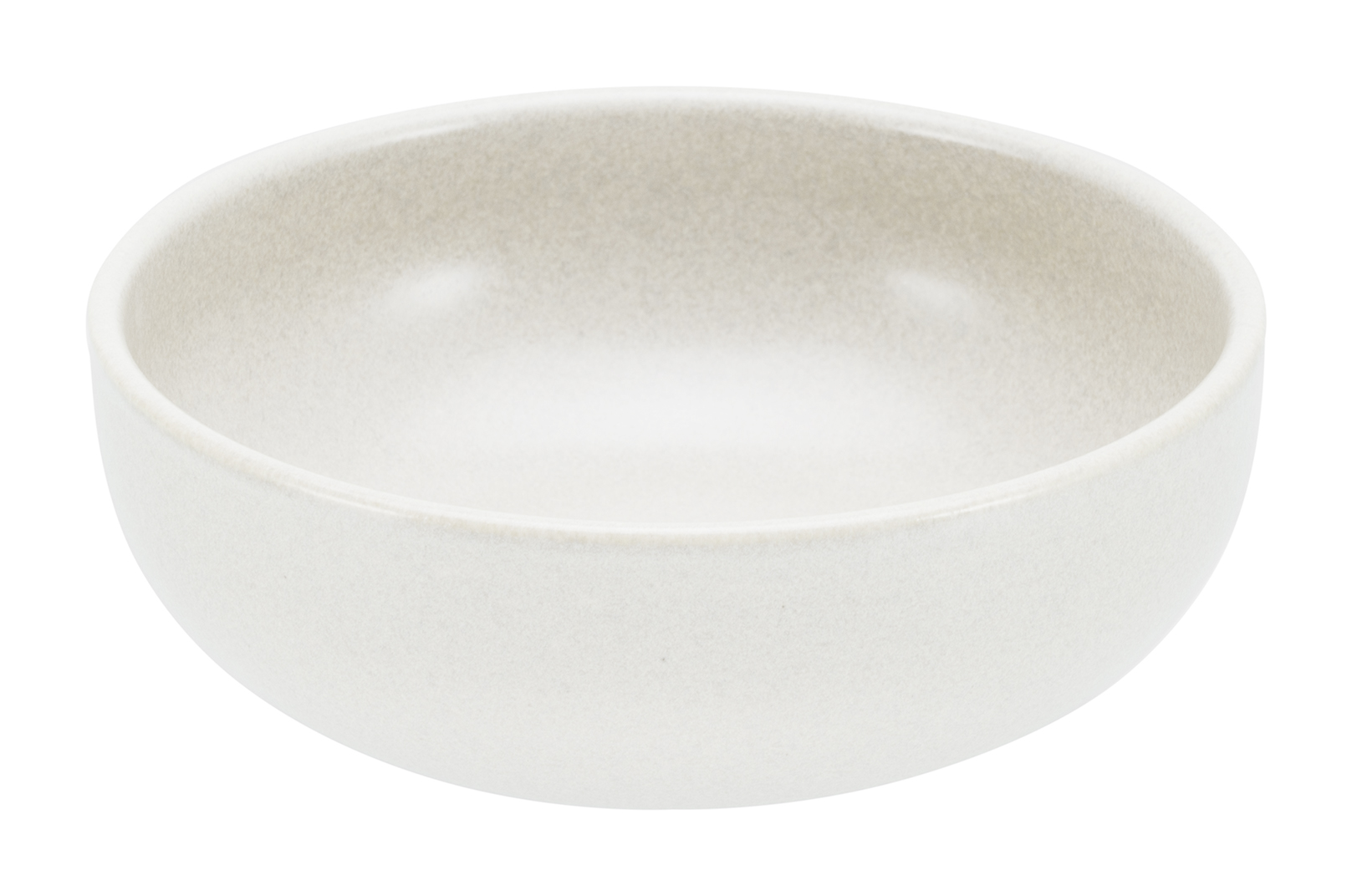 CreaTable Mehrzweckschale Uno in Farbe Offwhite seidenmatt, Schale, Suppenschüssel, Kunst, Porzellan, Töpferei