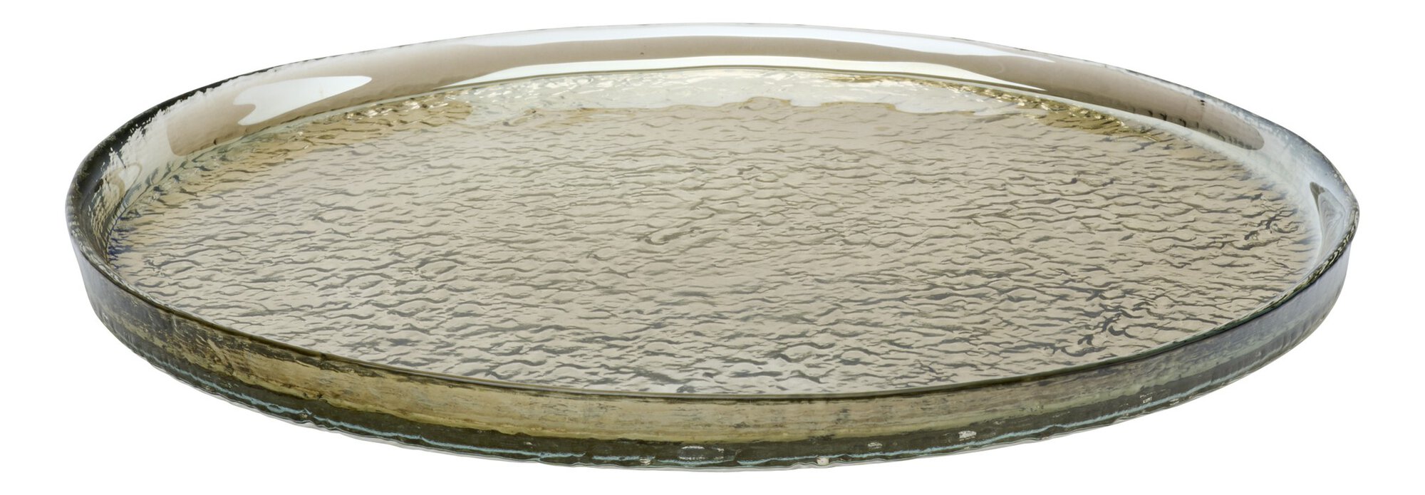 Ritzenhoff & Breker Teller LUZIA 24cm aus Glas braun