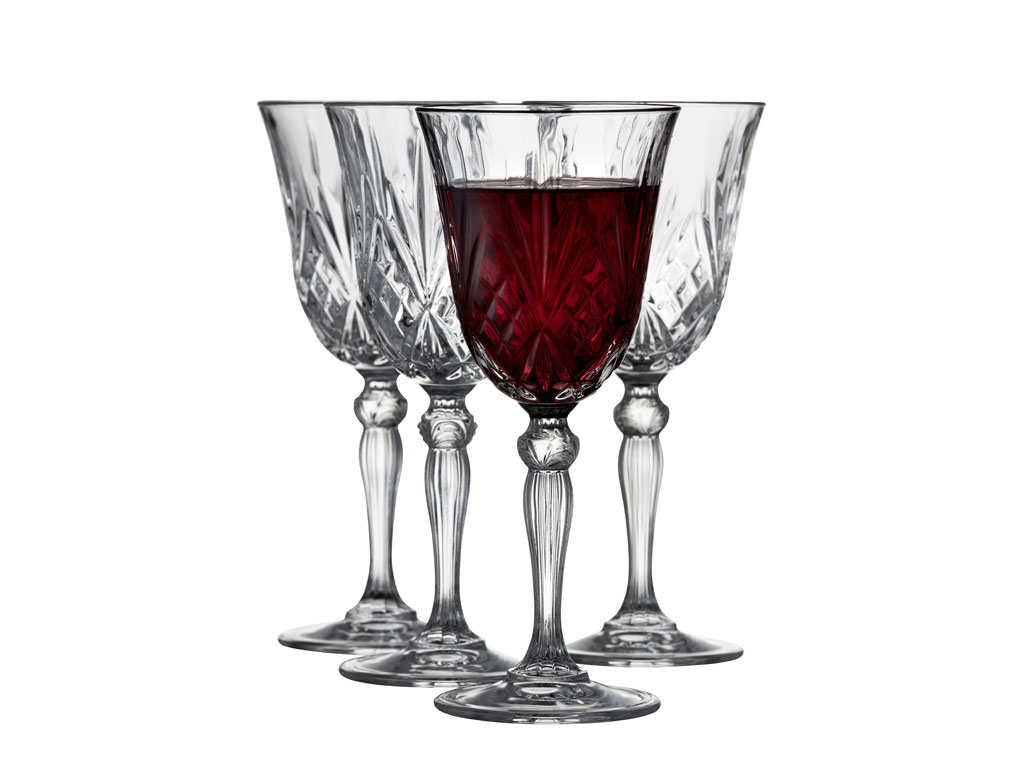 F&H Rotwein  MELODIA 0,027 Liter in Farbe Klar