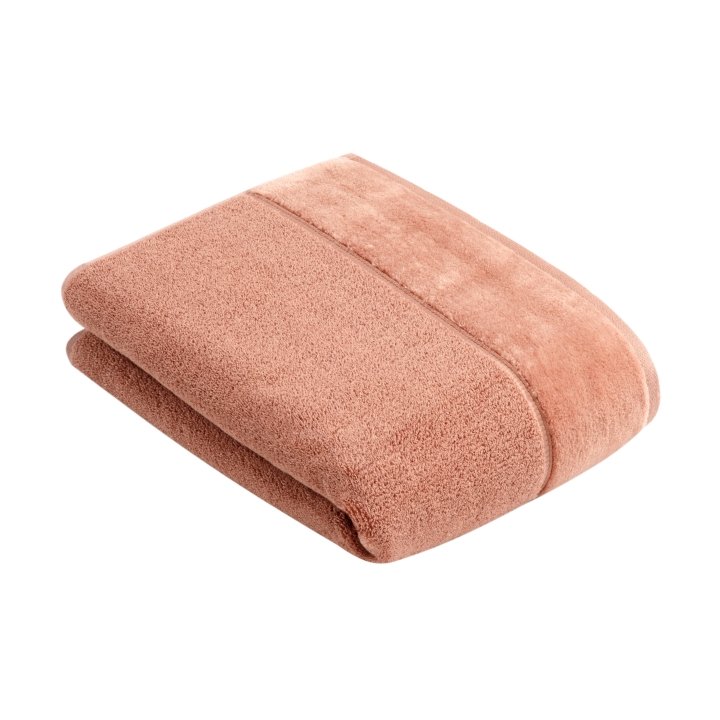 Vossen Duschtuch Pure ca. 67x140cm in Farbe red wood