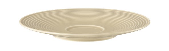Seltmann Weiden Kombi-Untertasse groß 16,5 cm Beat 3 Sandbeige