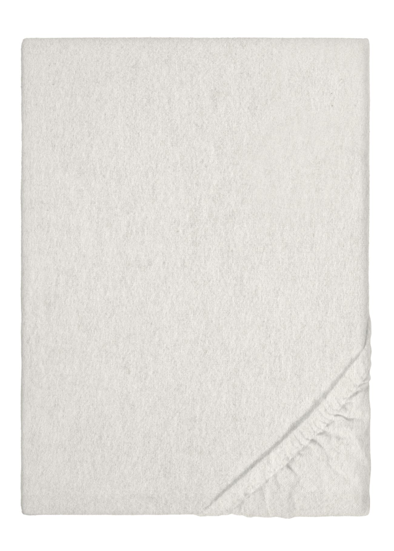 Biberna BIBER-Spannbetttuch ca. 140x200cm in Farbe Grau, Dekoration für Zuhause, Teppich