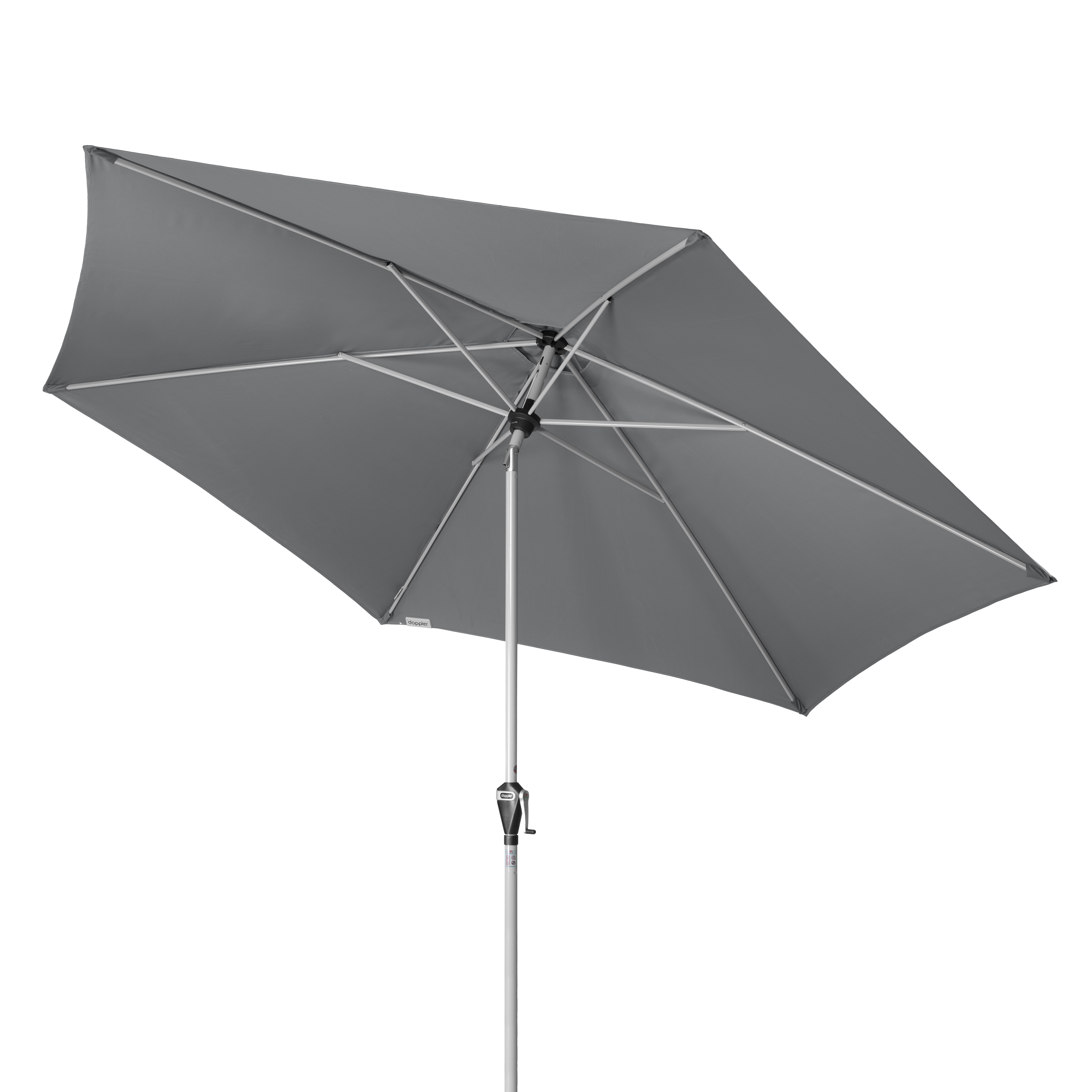 Doppler Kurbelschirm ACTIVE Ø ca. 320cm in Farbe anthrazit