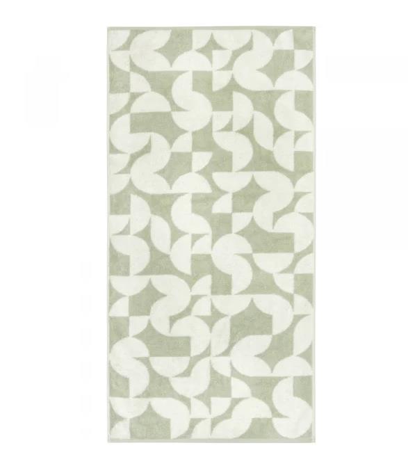 Cawö Duschtuch 70x140 cm STUDIO GRAFIK in Farbe 43 wasabi
