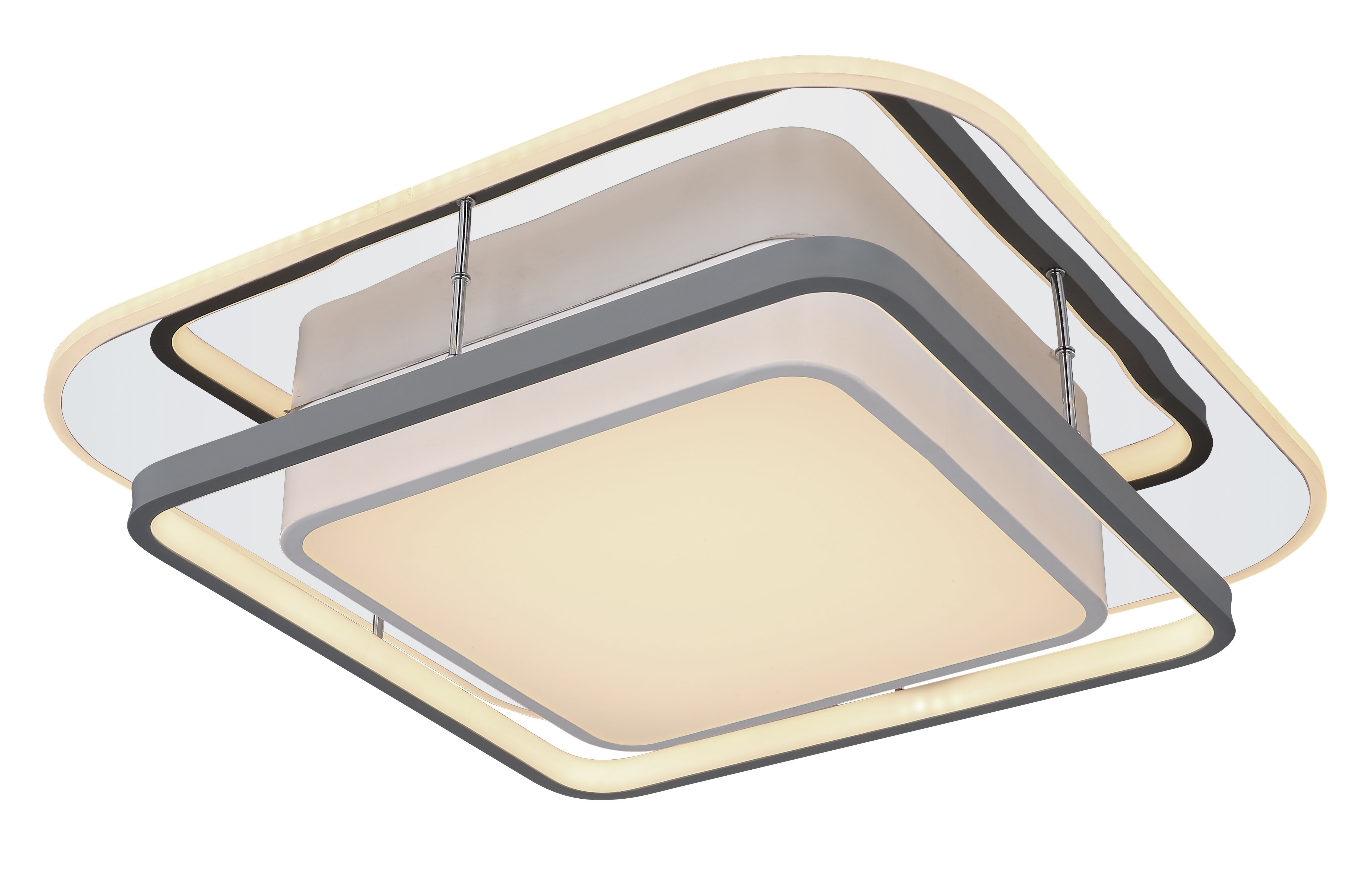 LED-Deckenleuchte LEOLA in Weiß